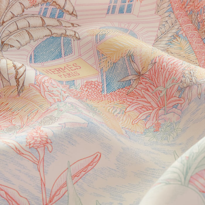 Faubourg Tropical Detail Scarf 45