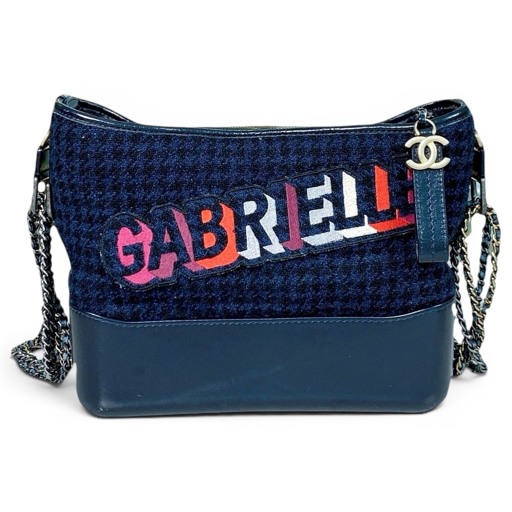 Gabrielle tweed crossbody bag