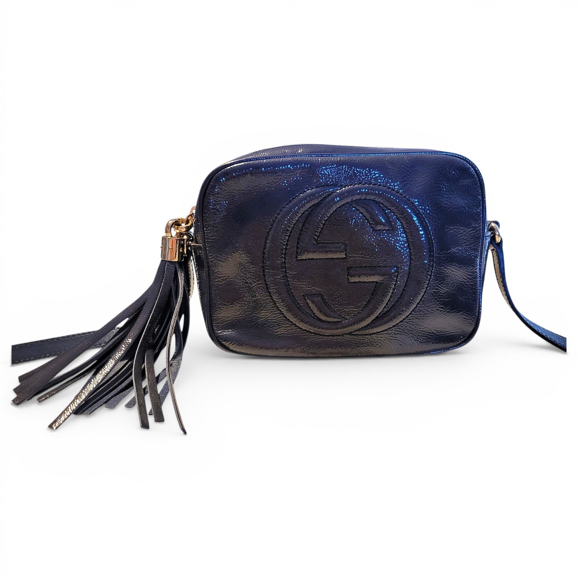 Soho patent leather crossbody bag