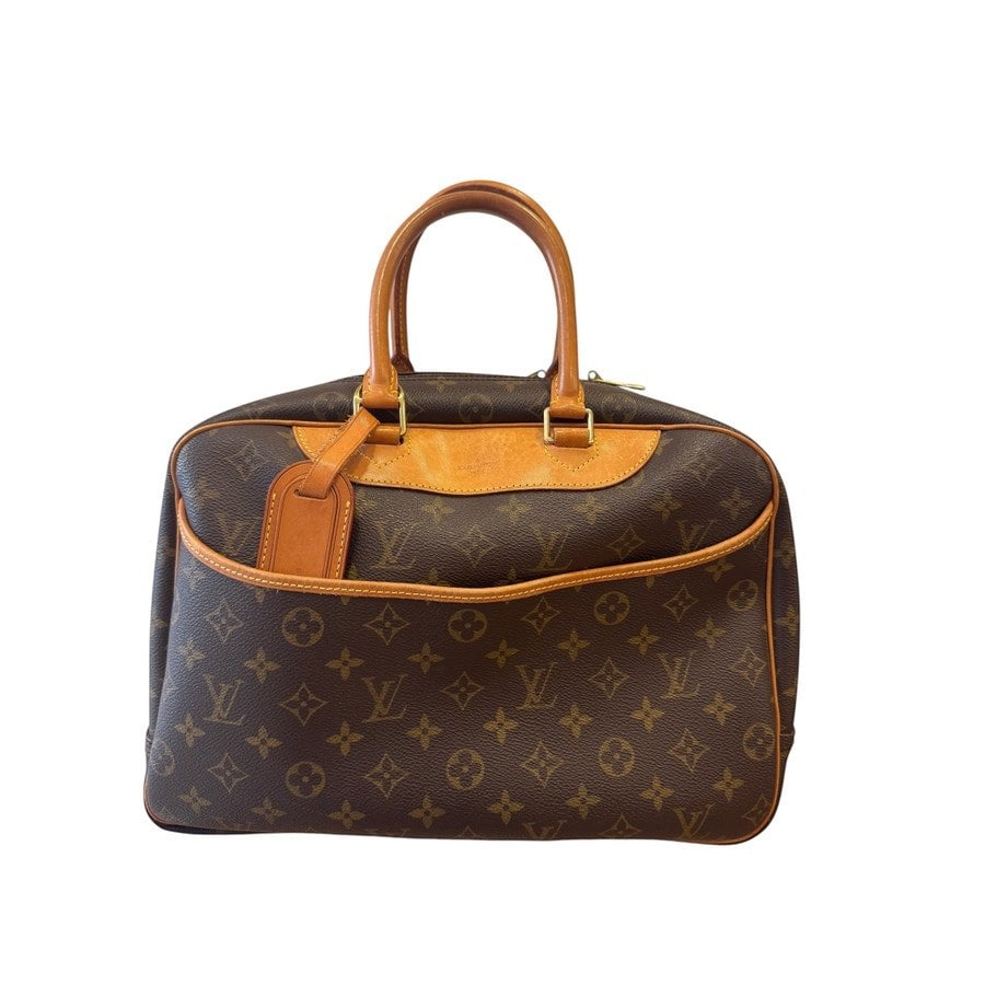 Louis Vuitton Deauville leather handbag