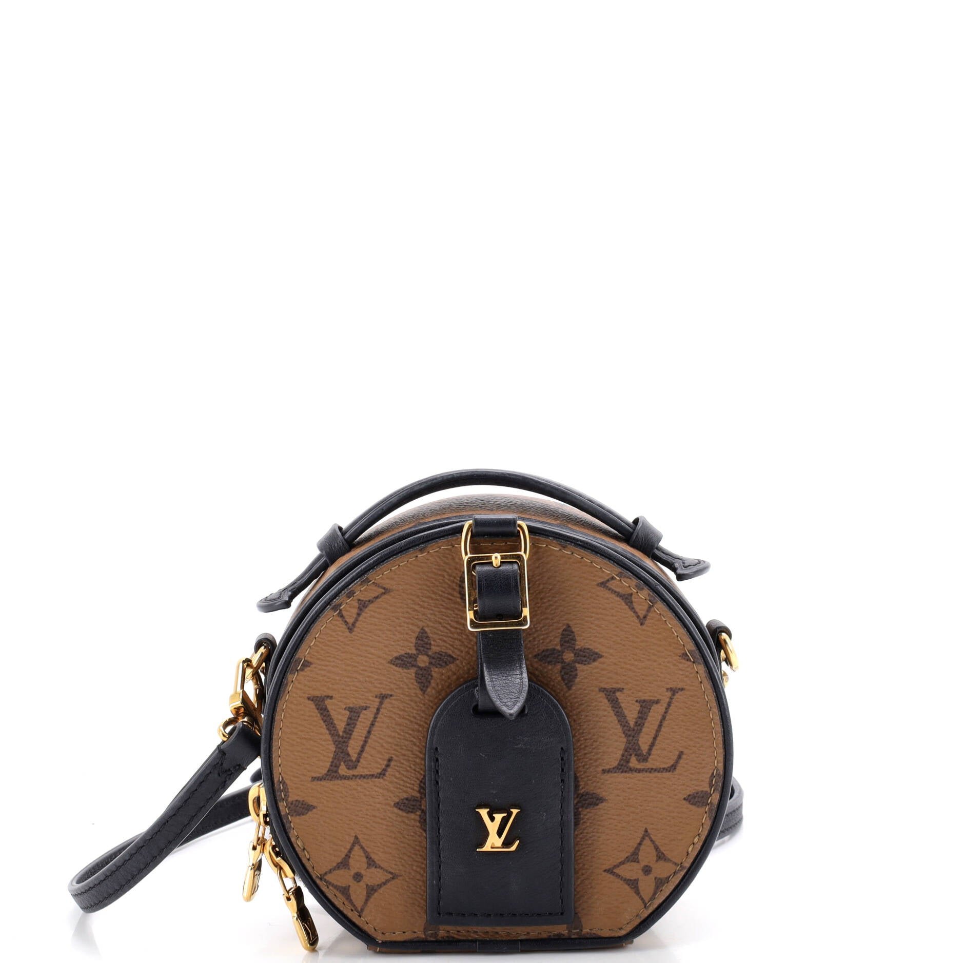 Mini Boite Chapeau Bag Reverse Monogram Canvas