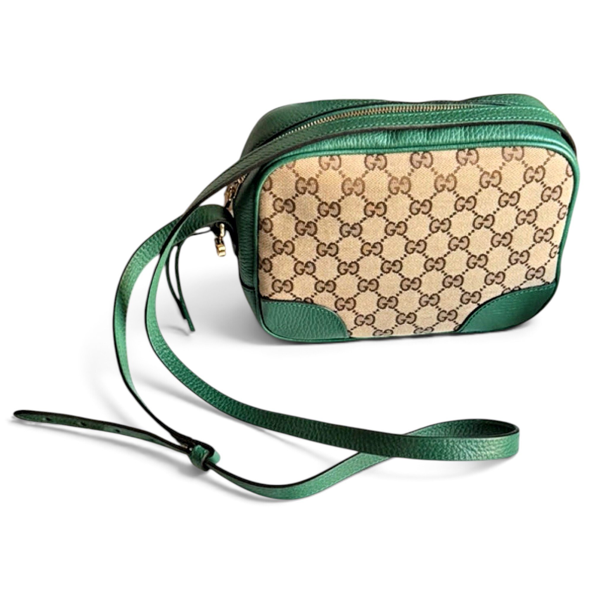 Ophidia leather crossbody bag