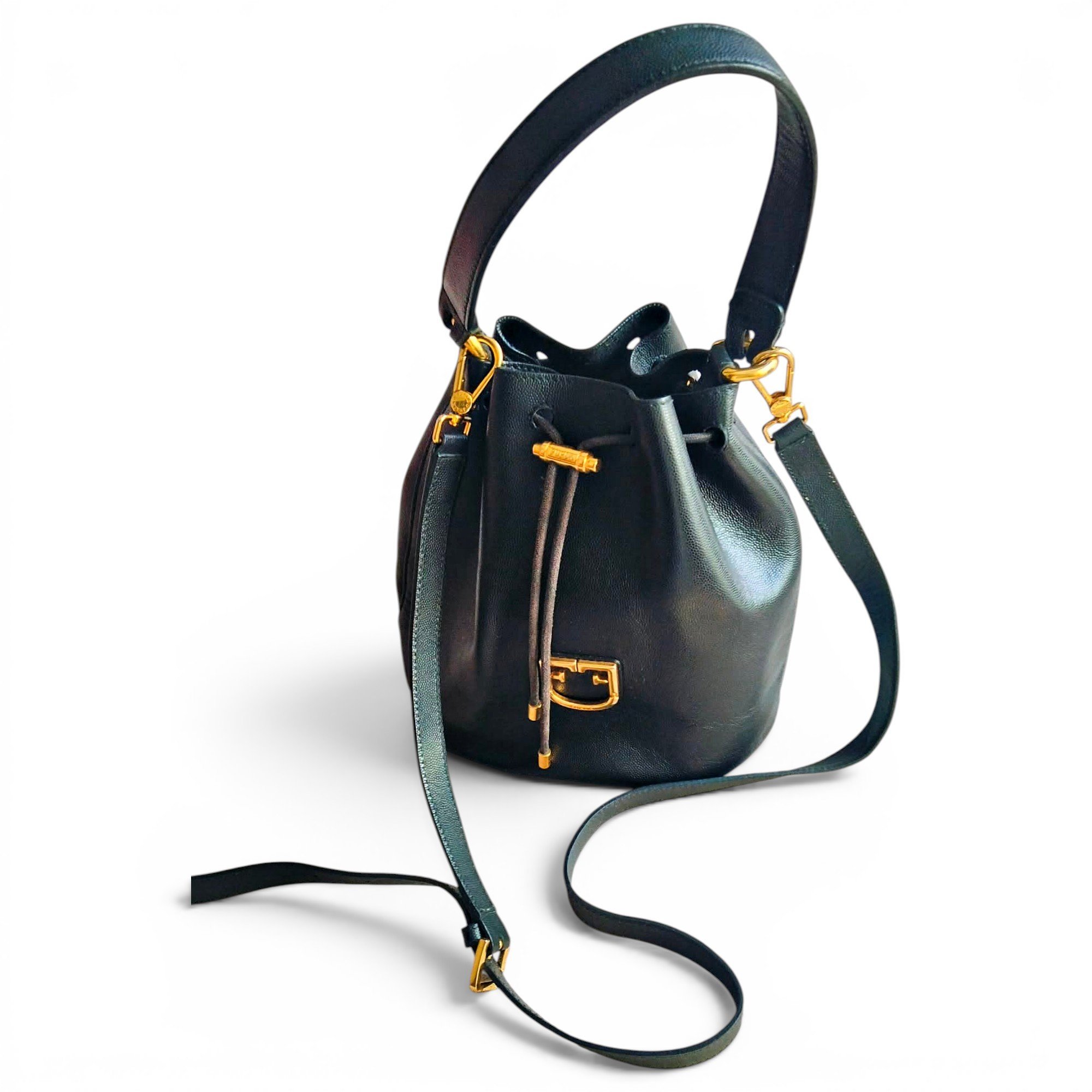 Leather crossbody bag