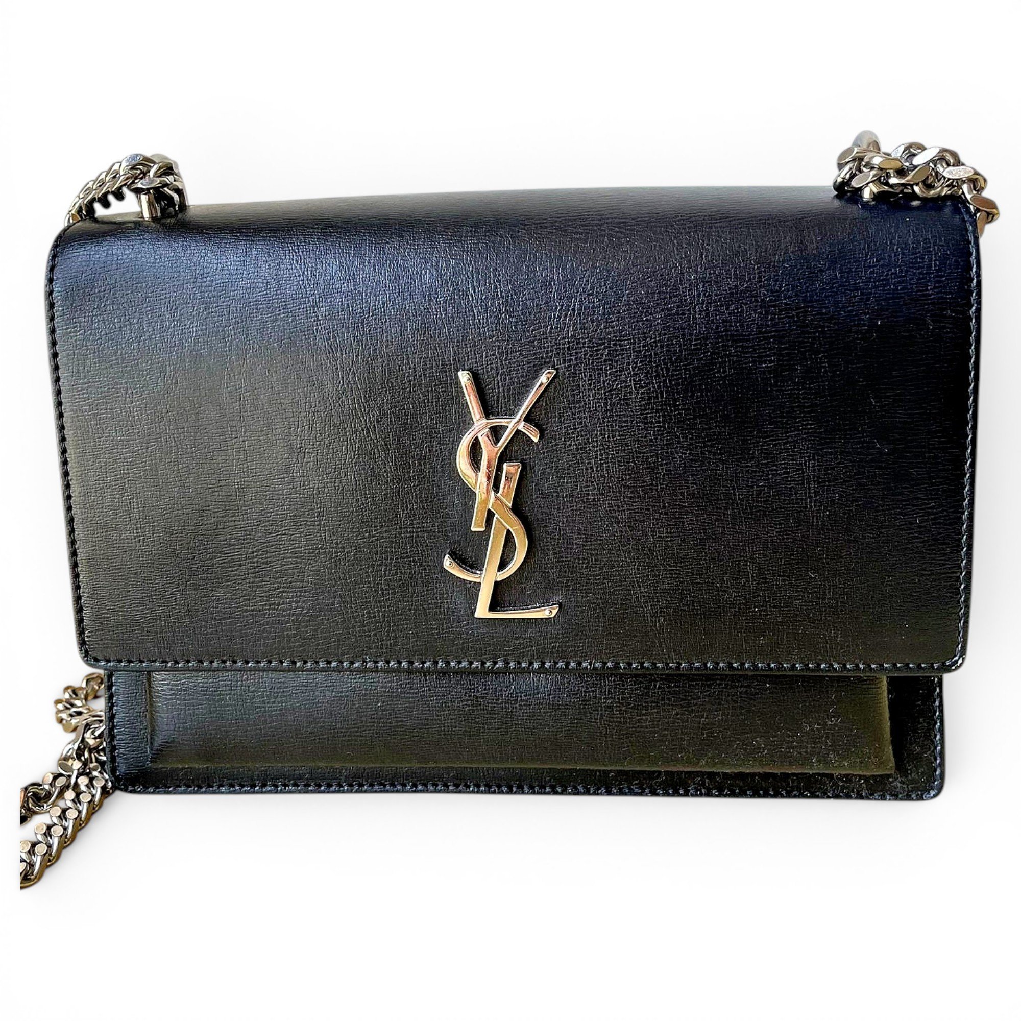 Sunset leather crossbody bag