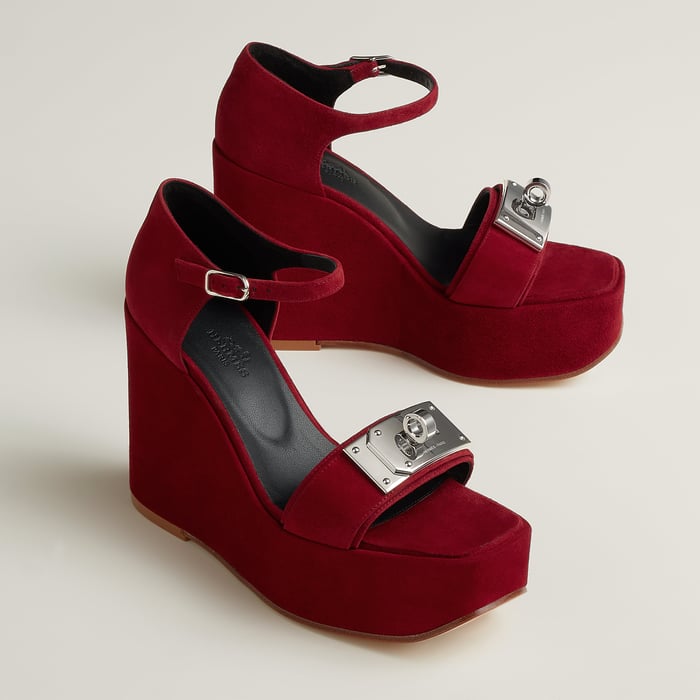Rouge H Sandália Hilda 80