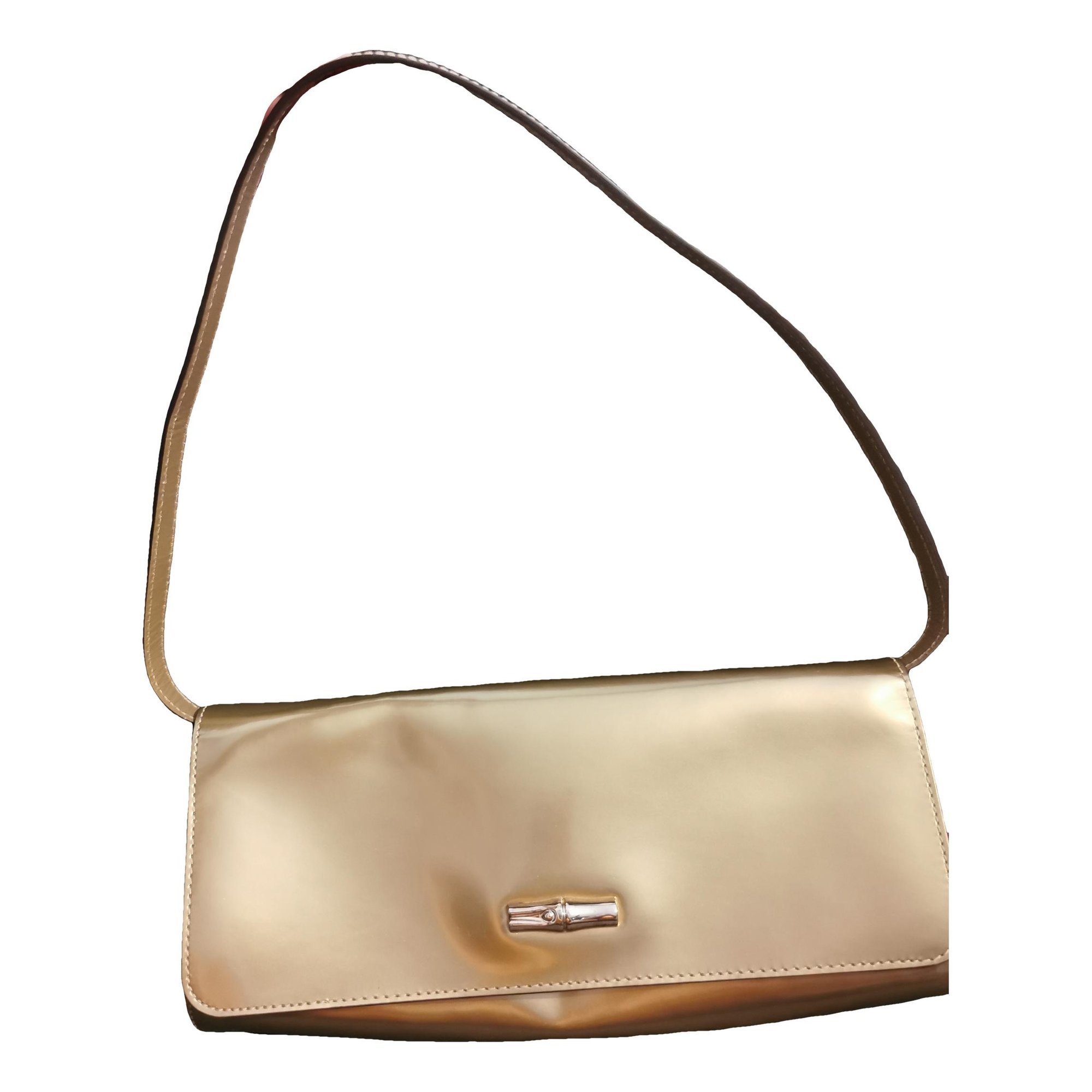 Roseau patent leather handbag