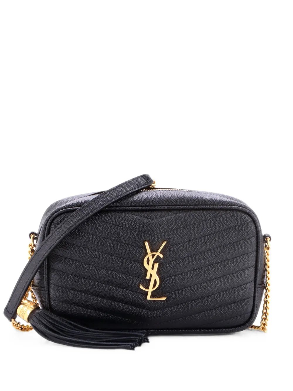 Lou Camera Bag Matelasse Chevron Leather Mini crossbody bag