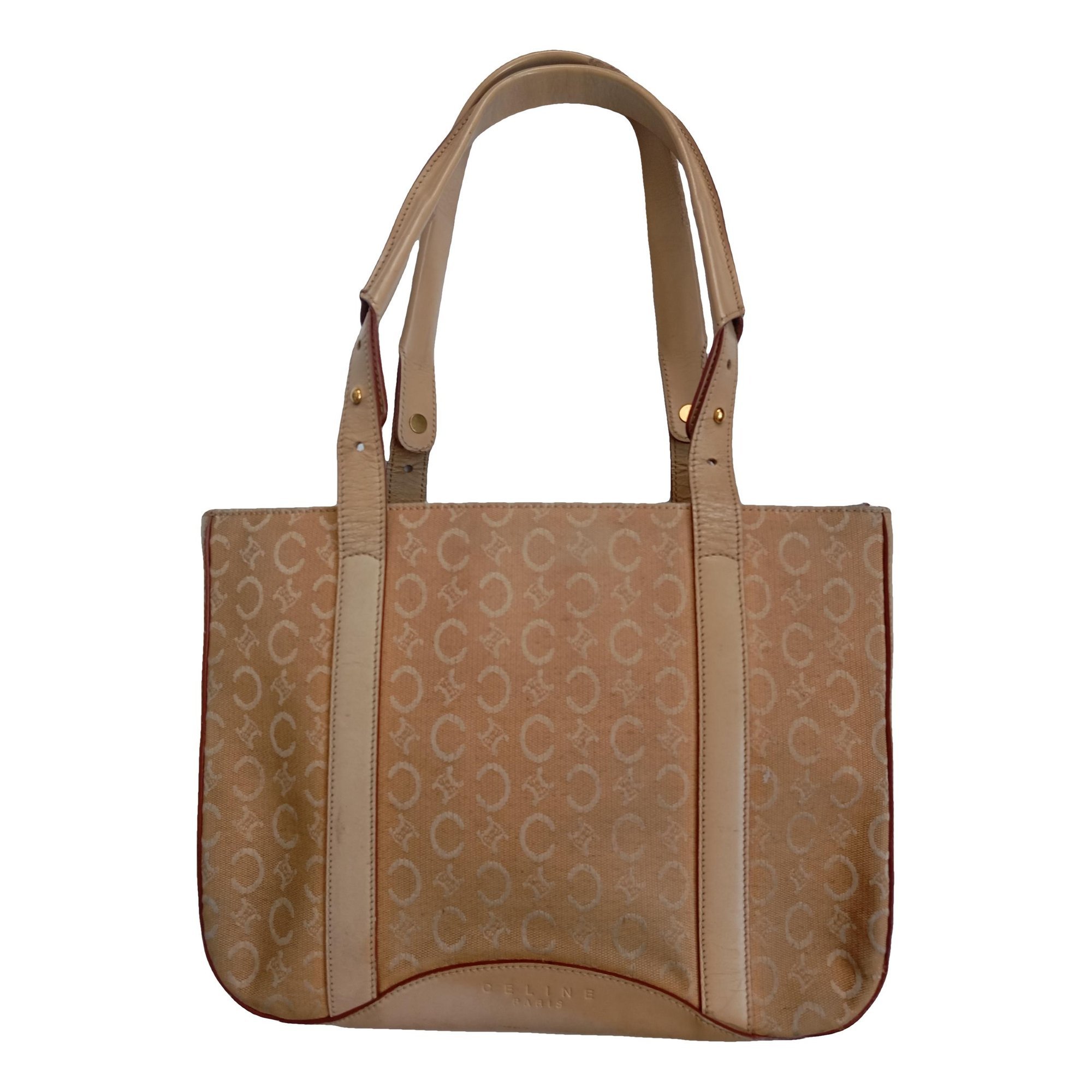 Cabas Horizotal leather handbag