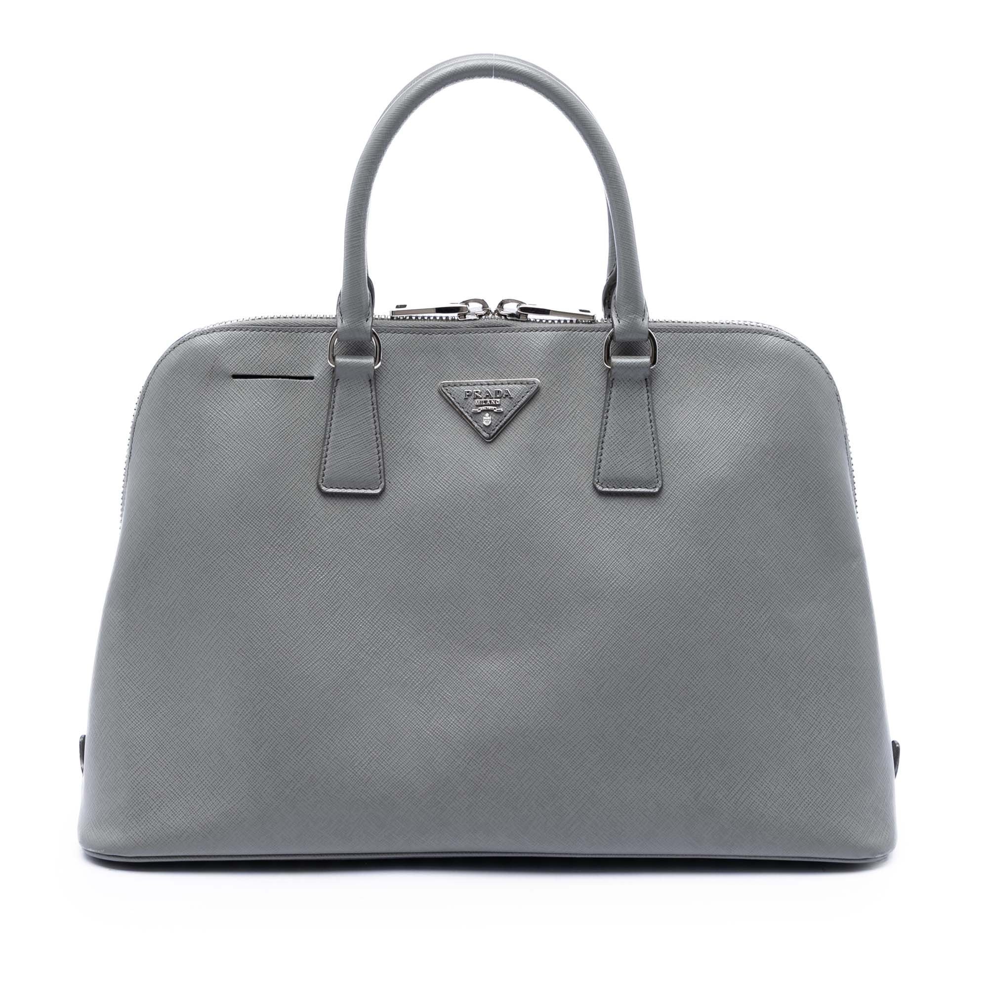 Promenade leather handbag