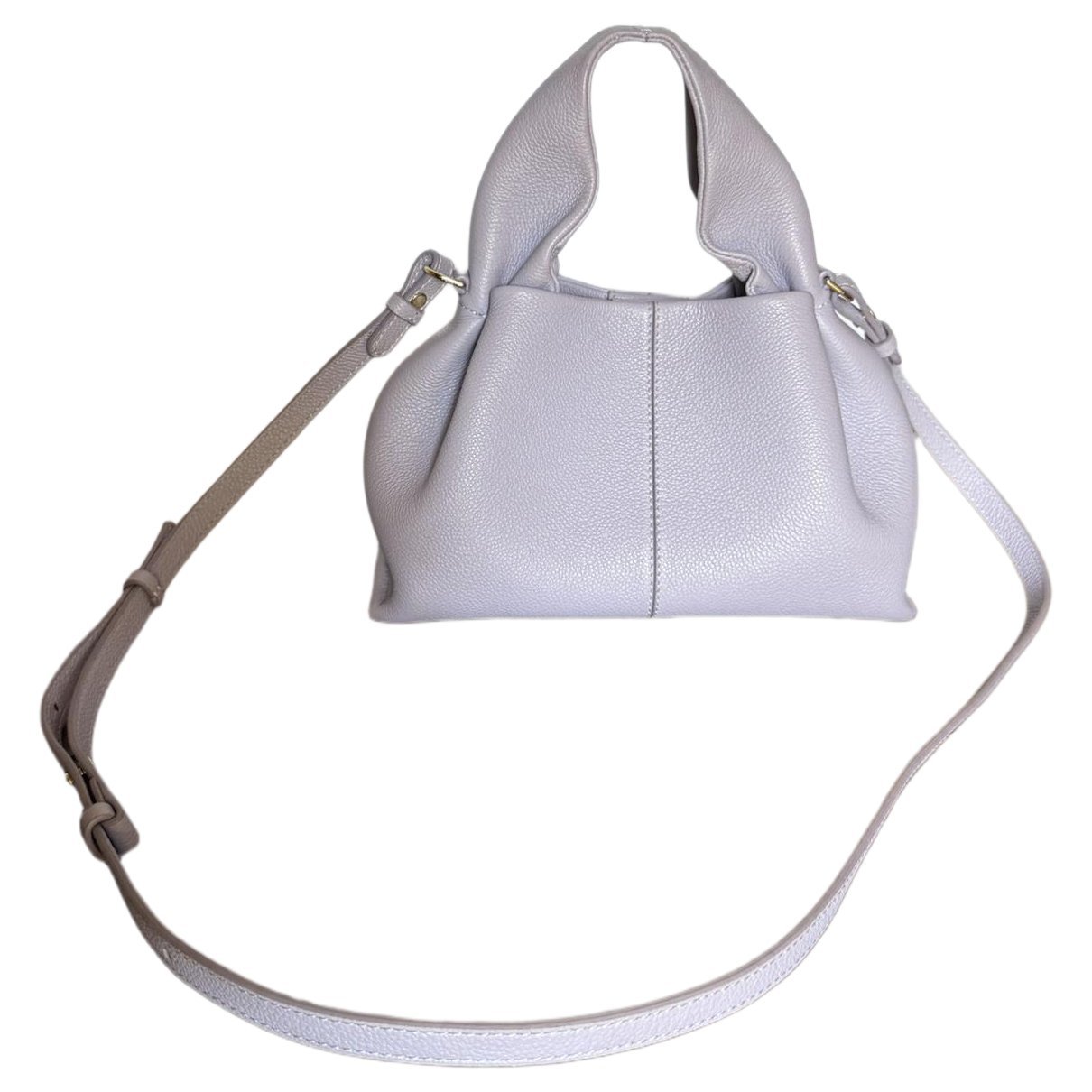 Polene Numéro Neuf leather crossbody bag