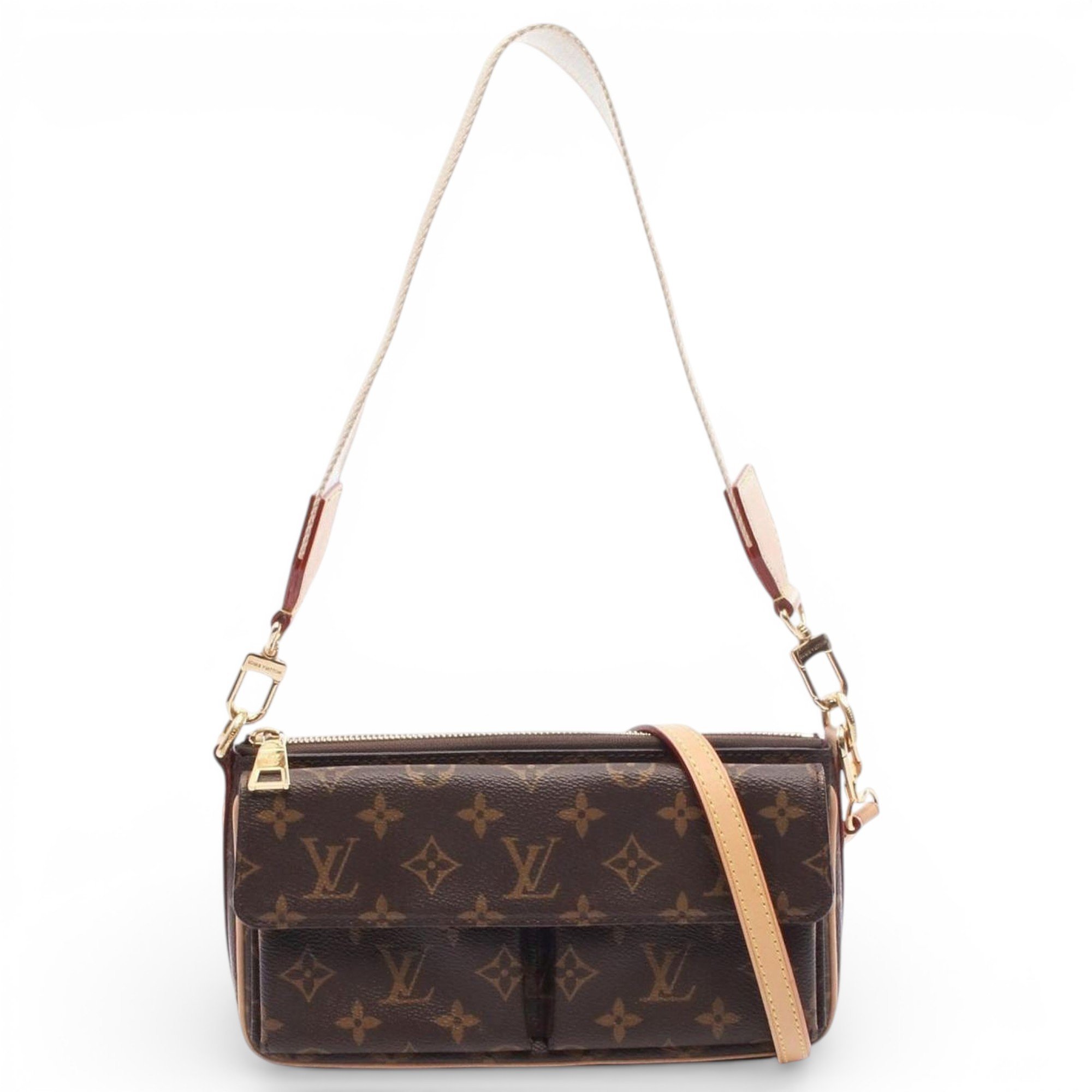 Viva Cité leather handbag