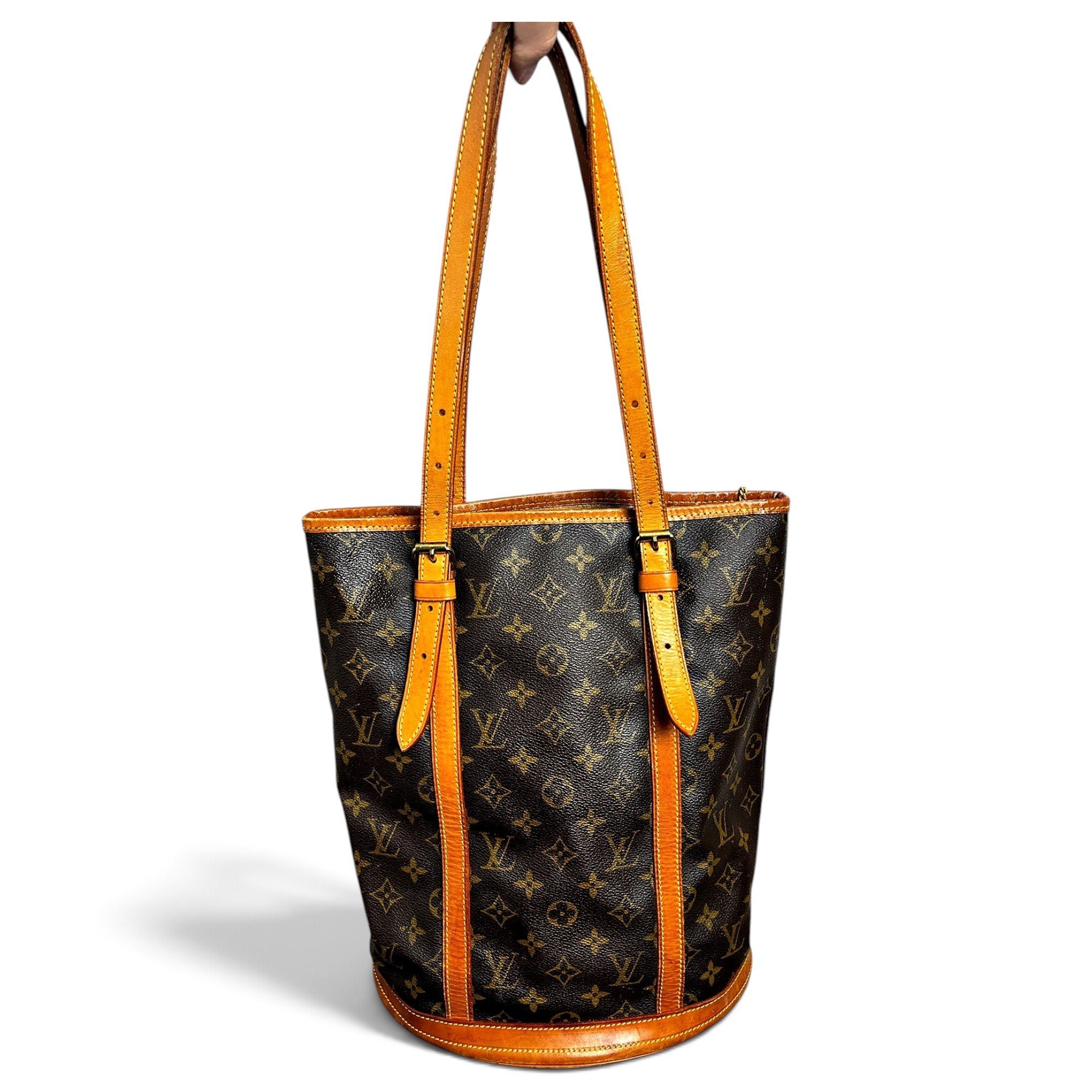 Louis Vuitton Bucket cloth handbag