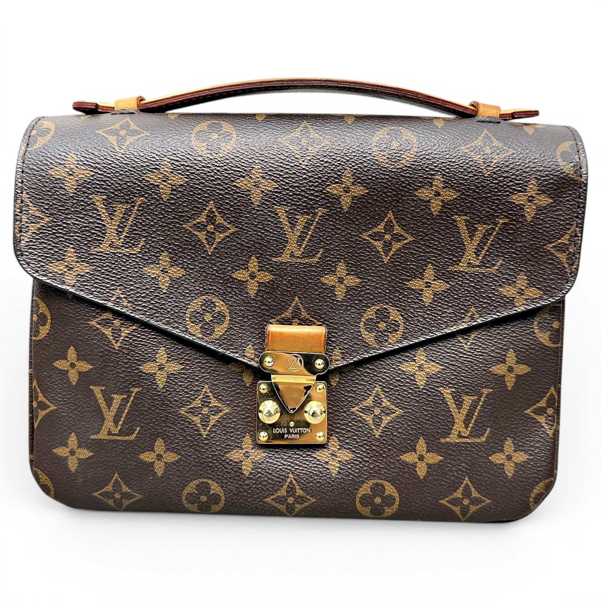 Metis leather handbag