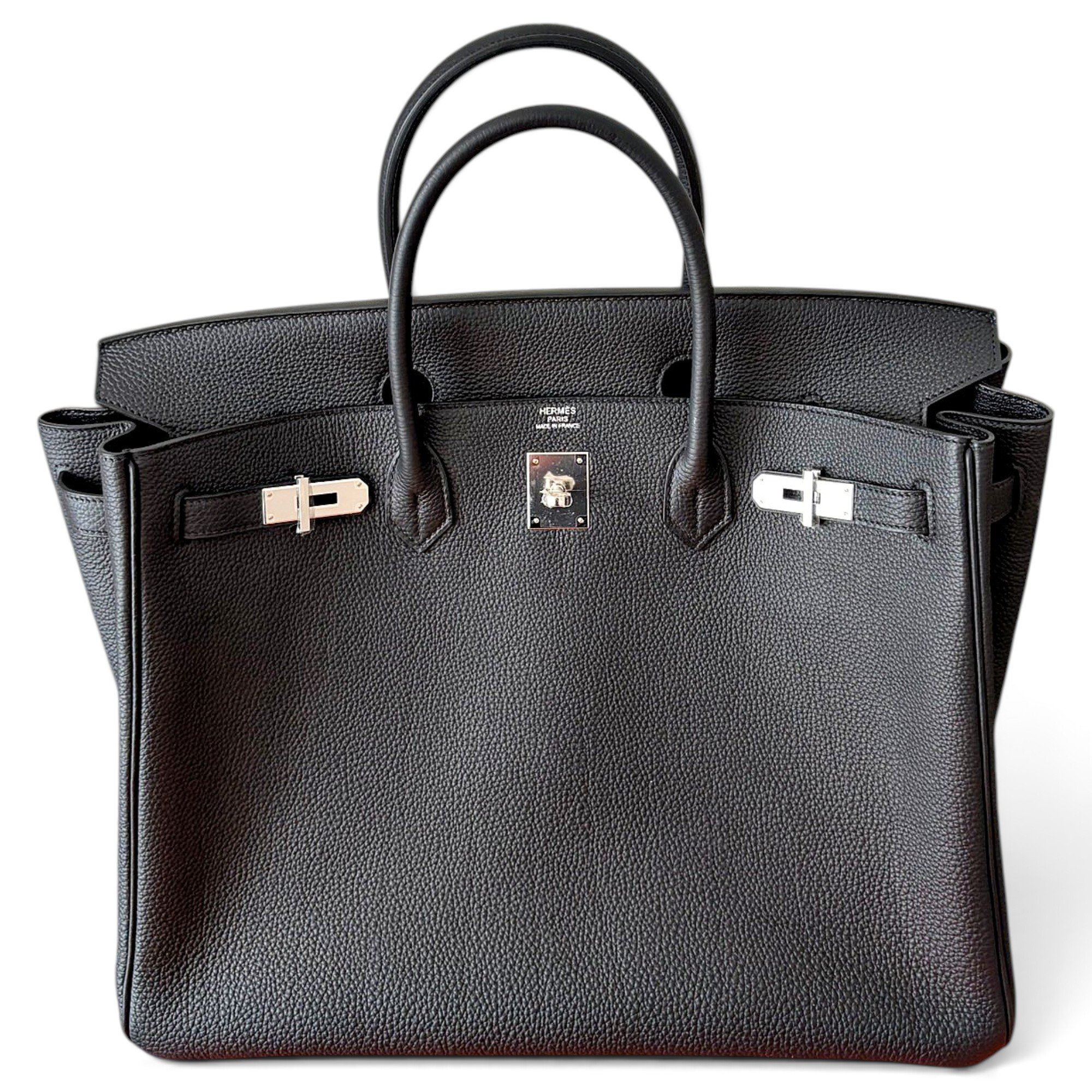 Birkin 40 leather handbag