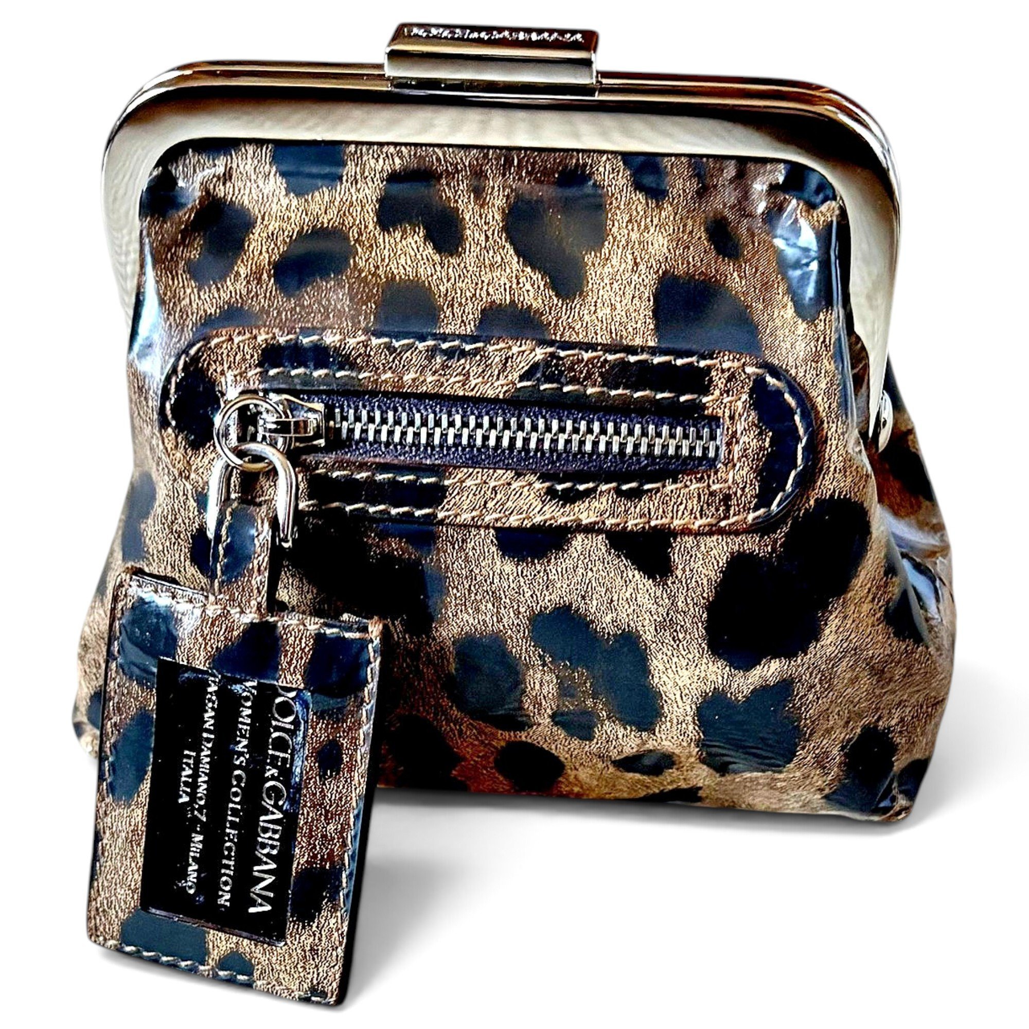 Dolce & Gabbana Patent leather clutch bag