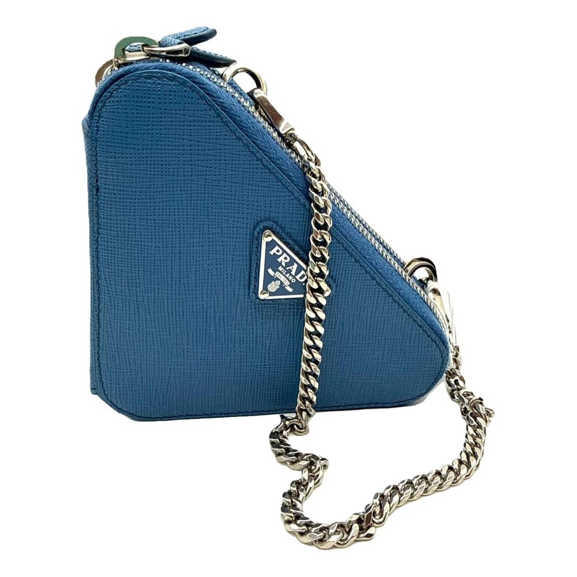 Triangle cloth handbag