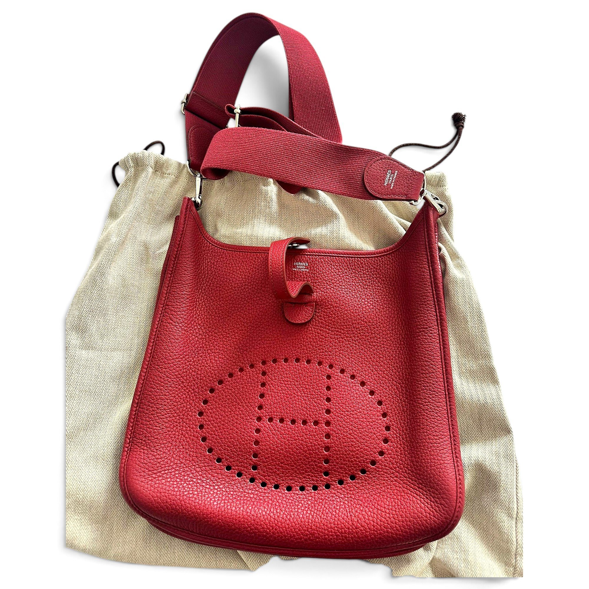 Evelyne leather crossbody bag