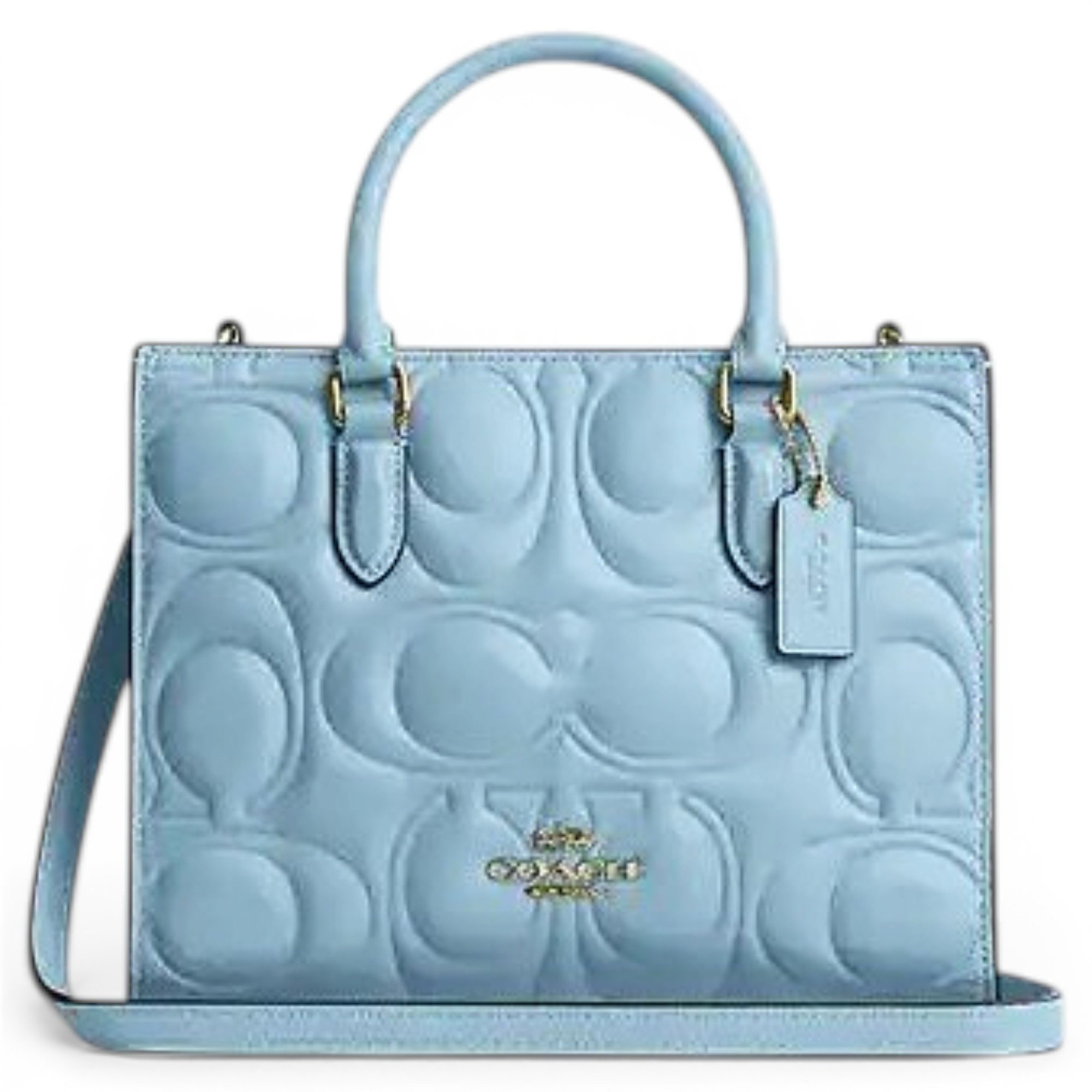 Leather tote