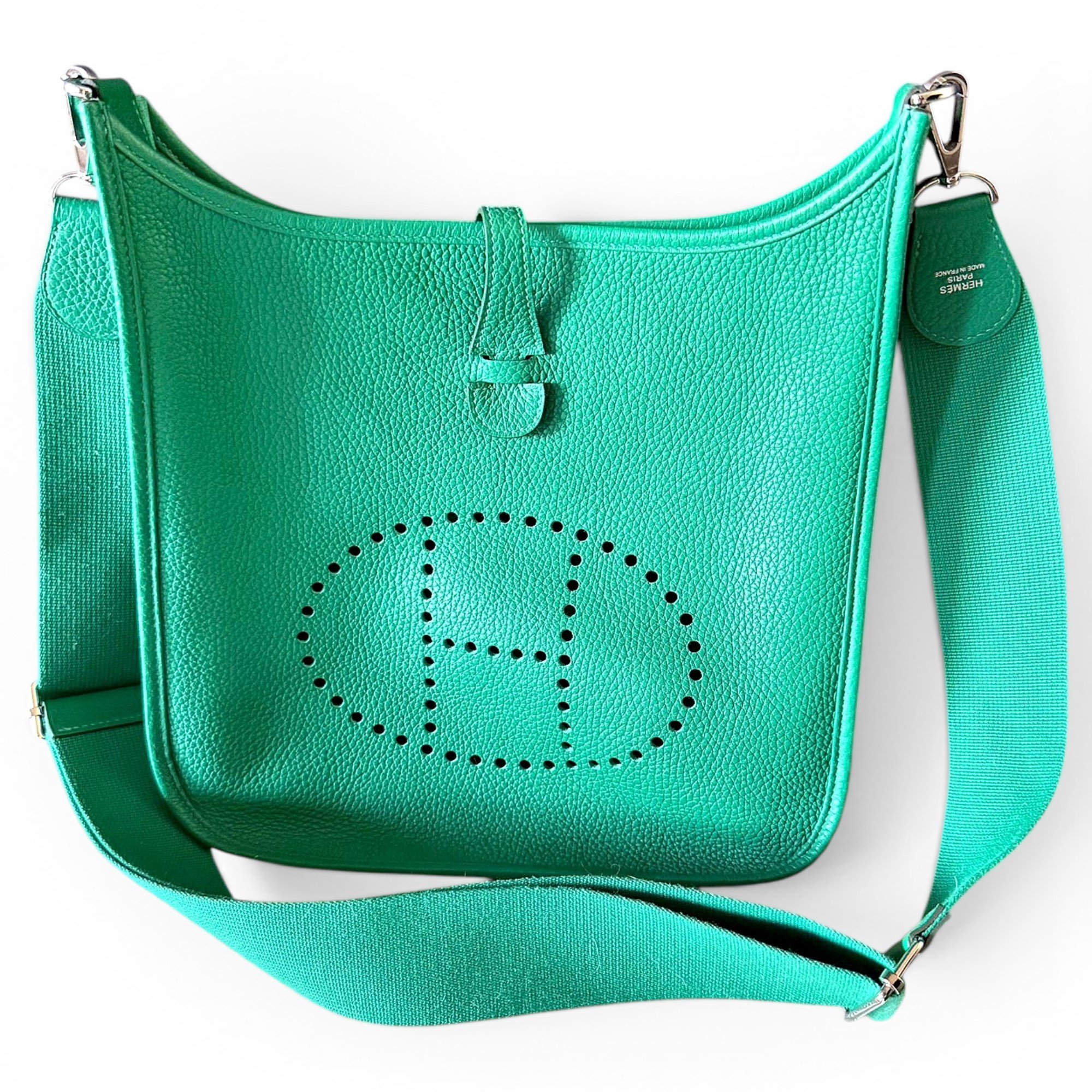 Evelyne leather crossbody bag
