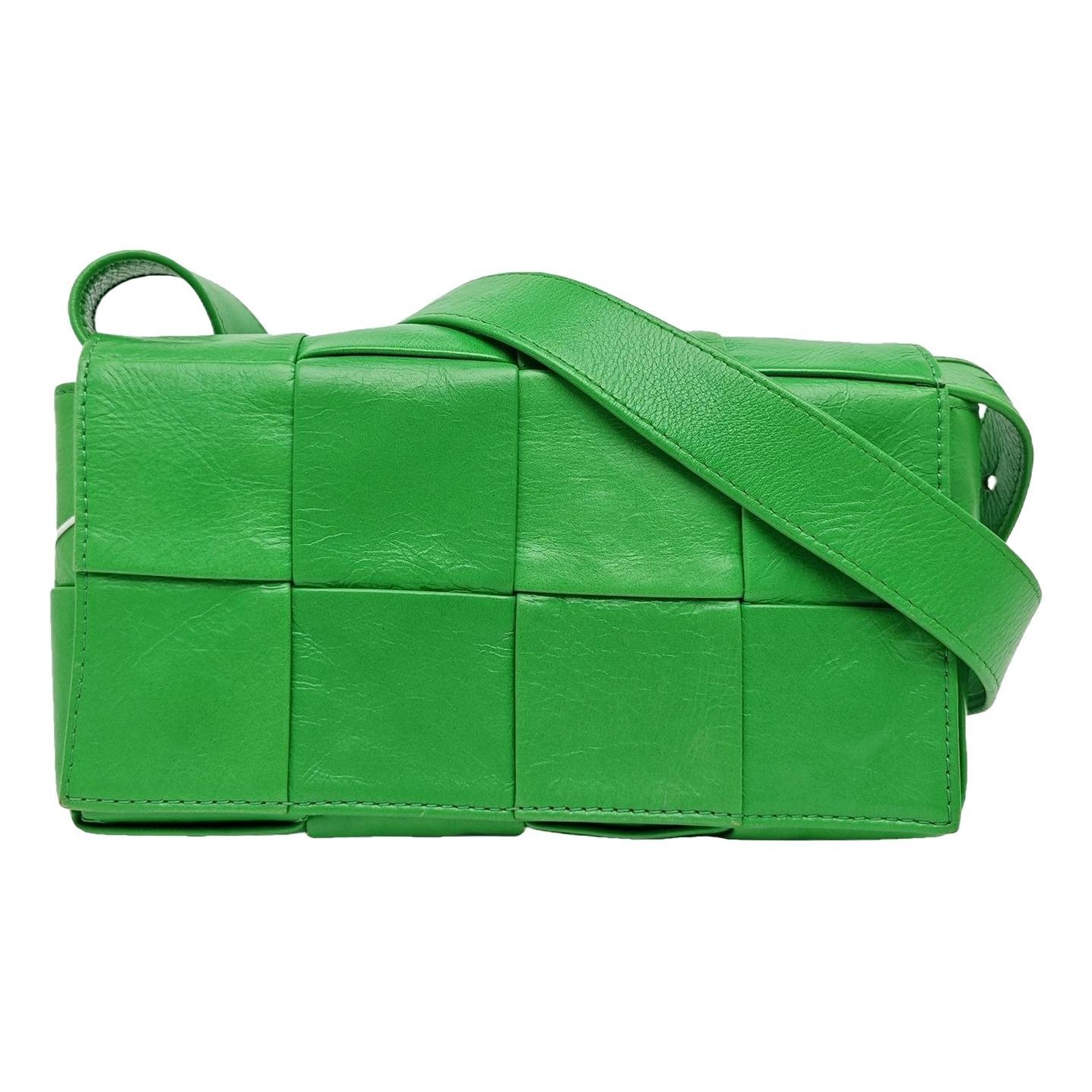 Brick Cassette leather handbag