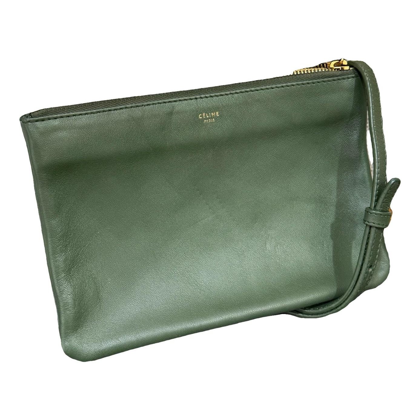 Trio leather crossbody bag