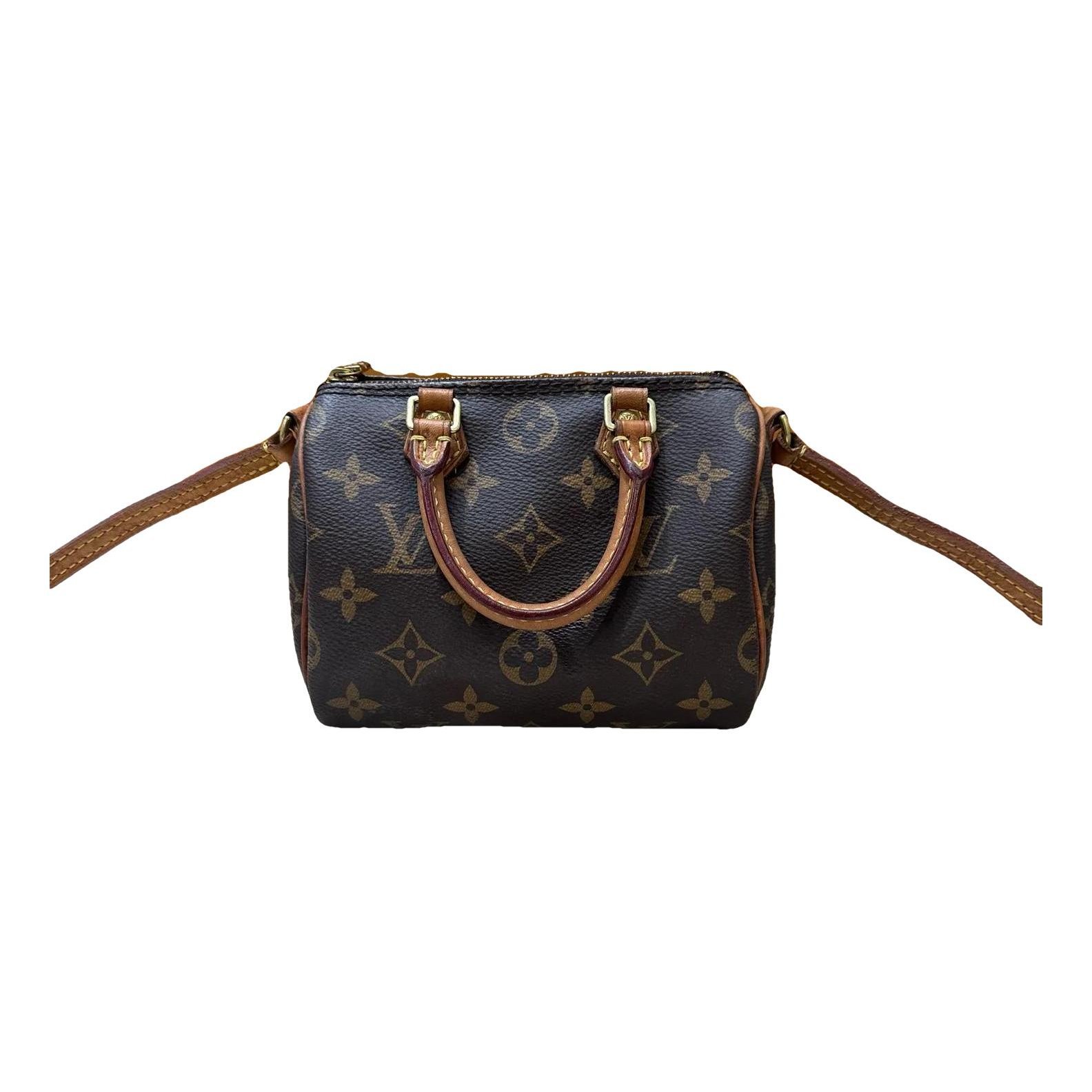 Nano Speedy / Mini HL leather mini bag