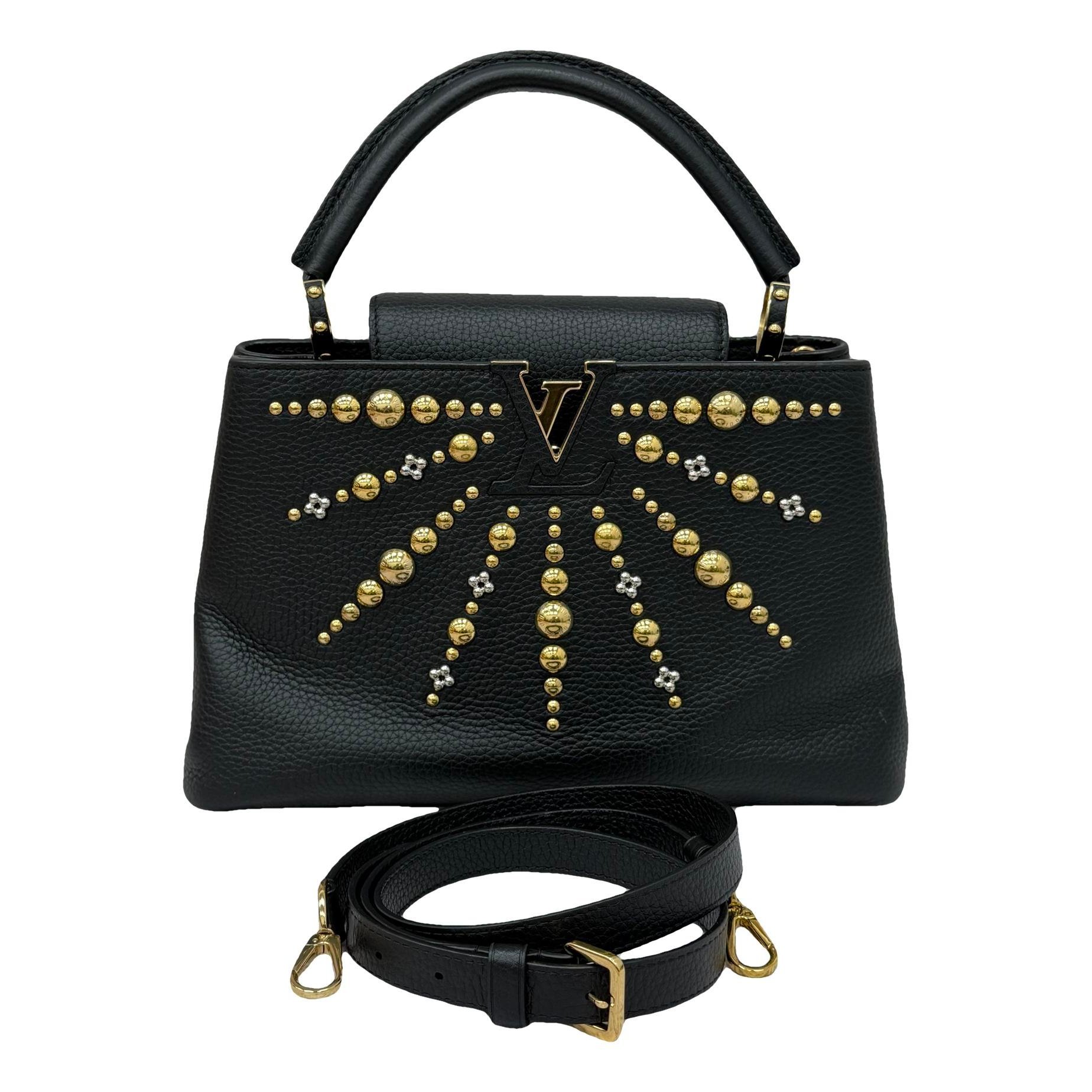 Capucines leather handbag