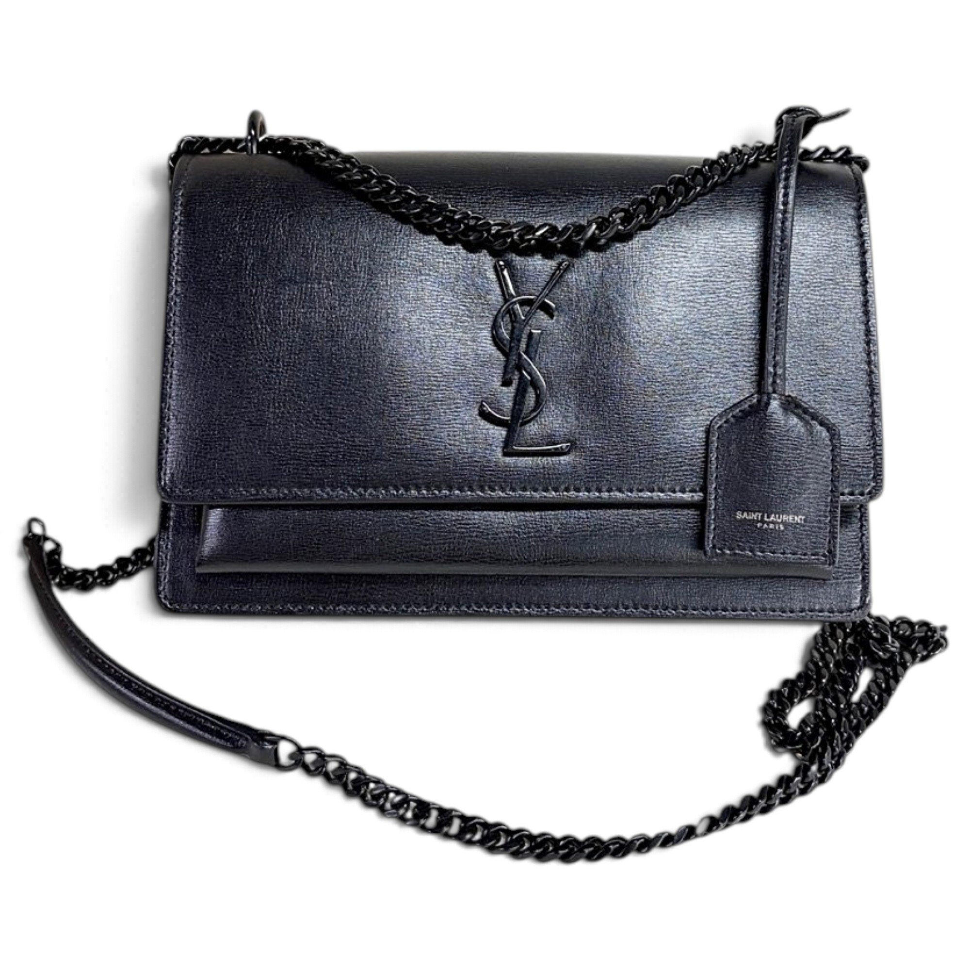 Sunset leather handbag