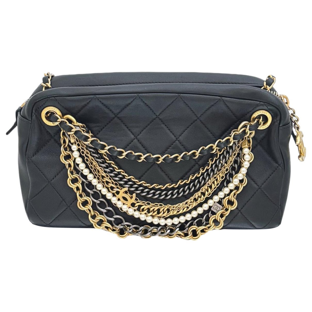 Leather crossbody bag