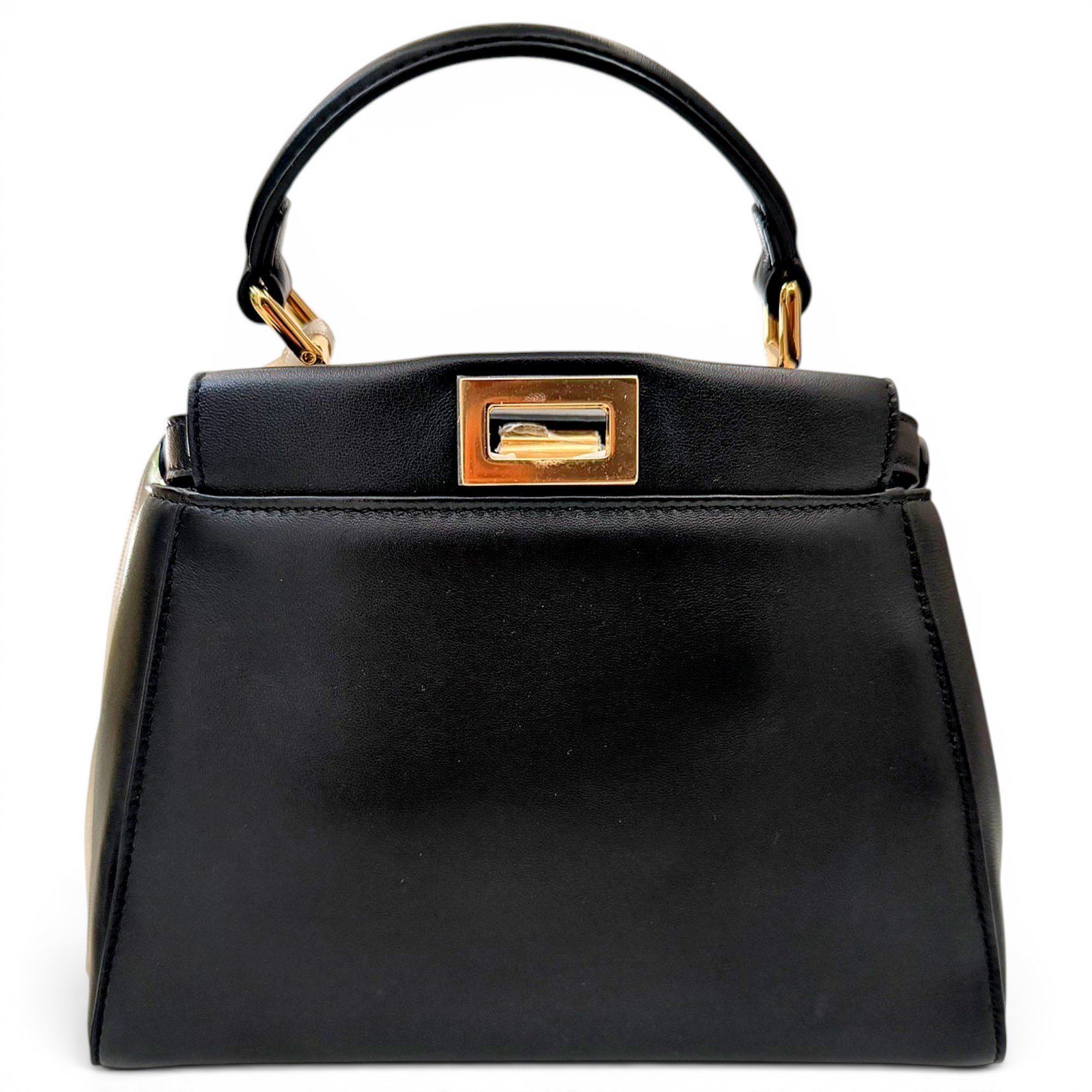 Peekaboo leather handbag