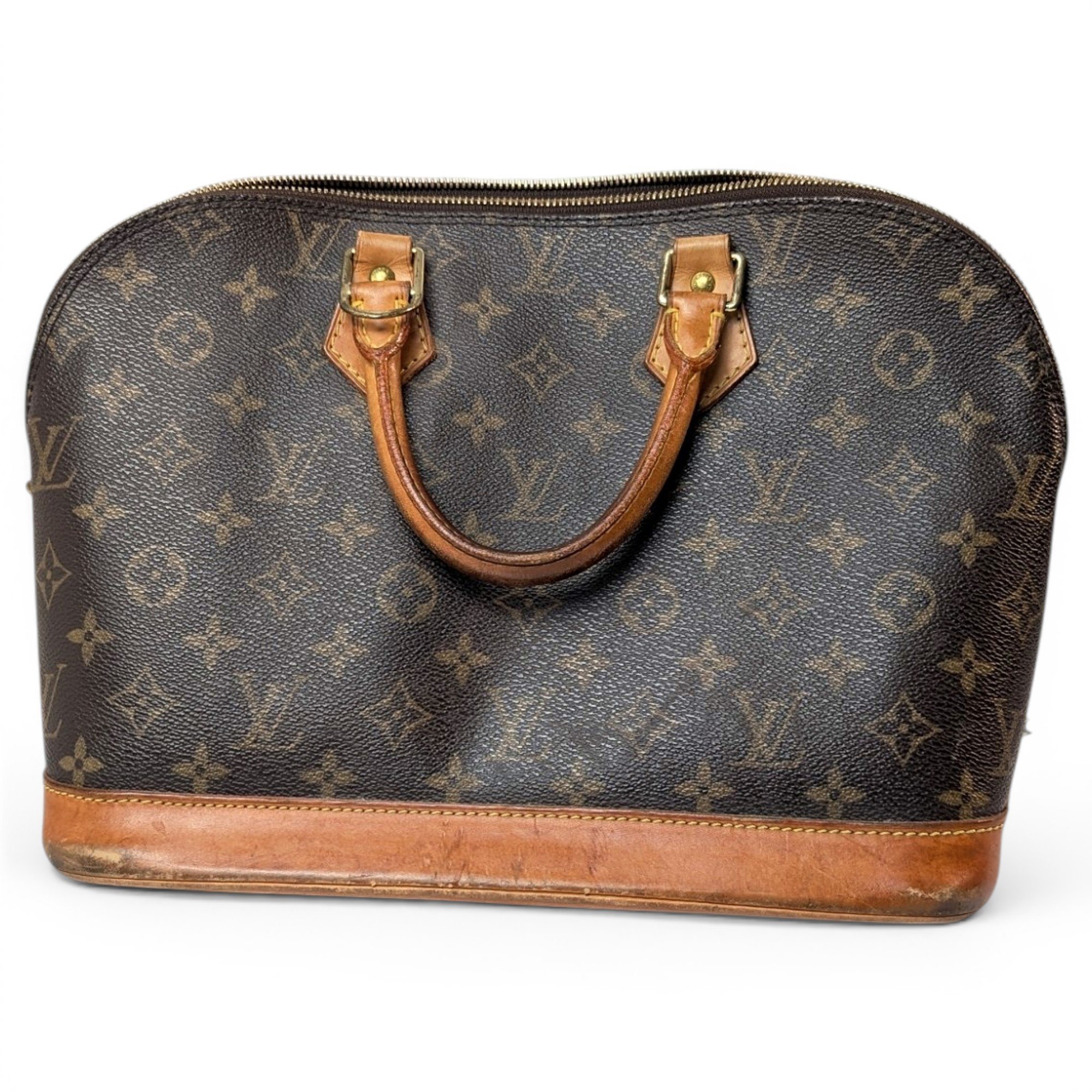 Alma leather handbag