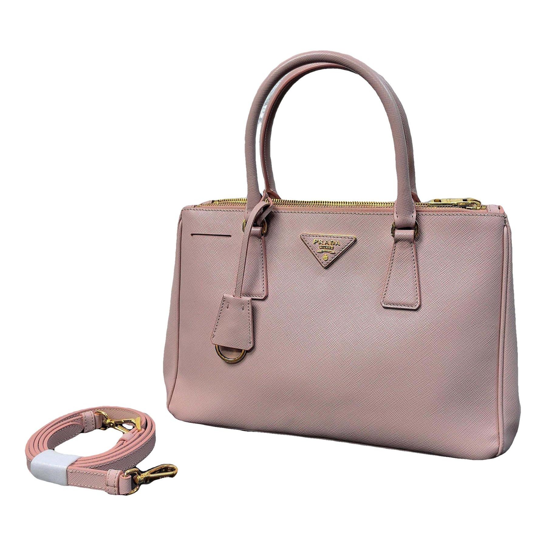 Galleria leather handbag