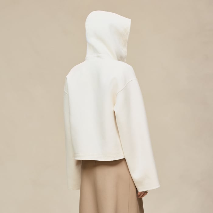 Blanc Naturel Hooded Jacket