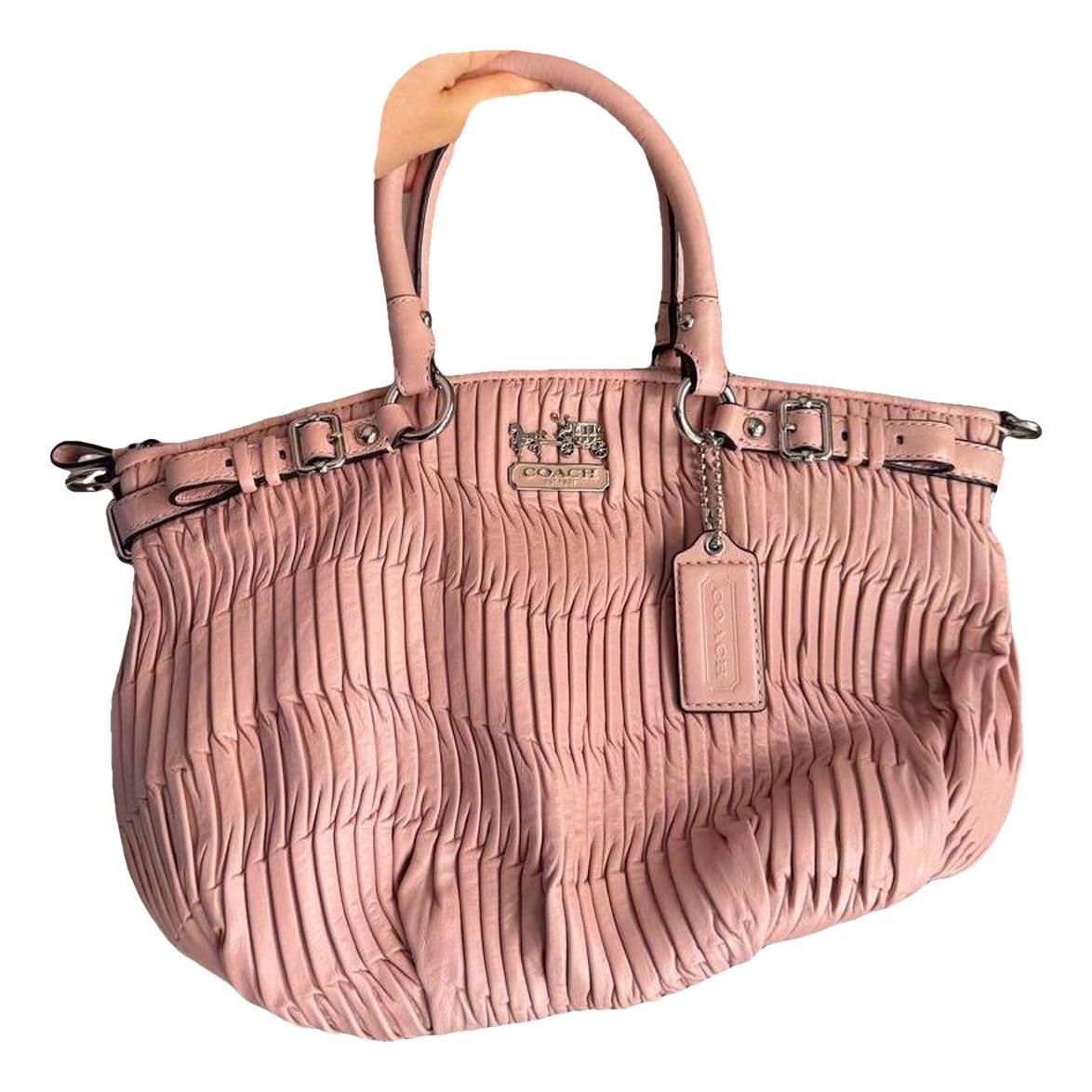 Leather handbag