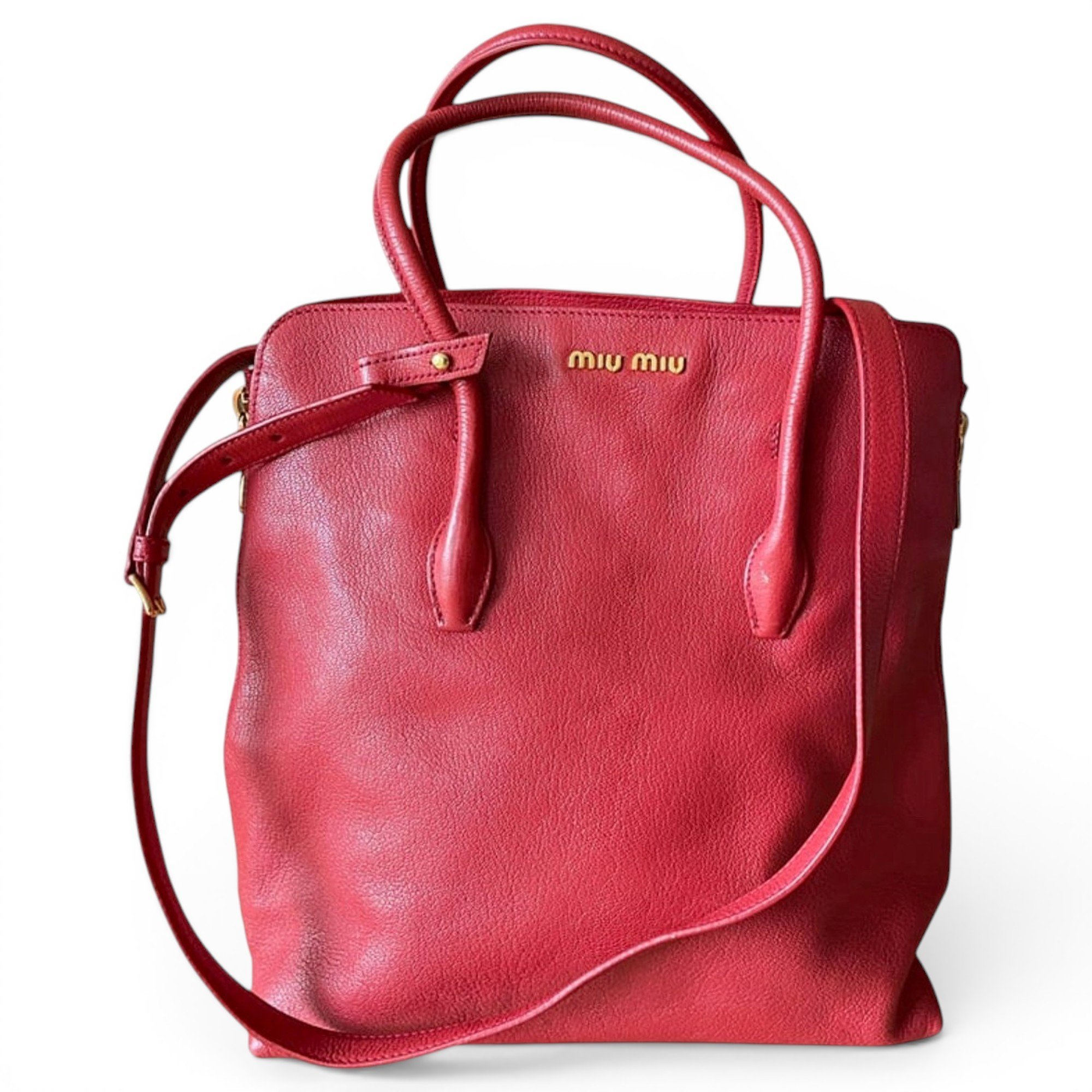 Vitello leather handbag