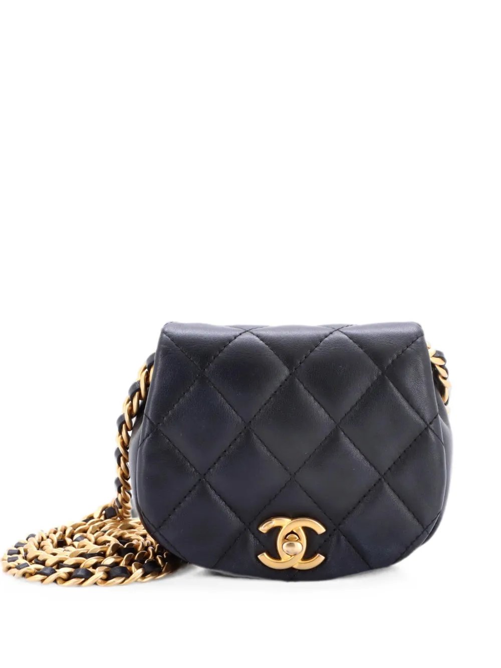 Coco Mail Clutch with Chain Quilted Calfskin Mini crossbody bag
