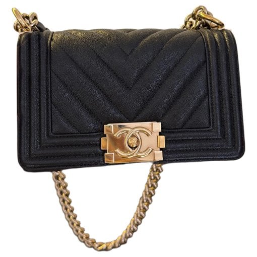 Boy leather crossbody bag