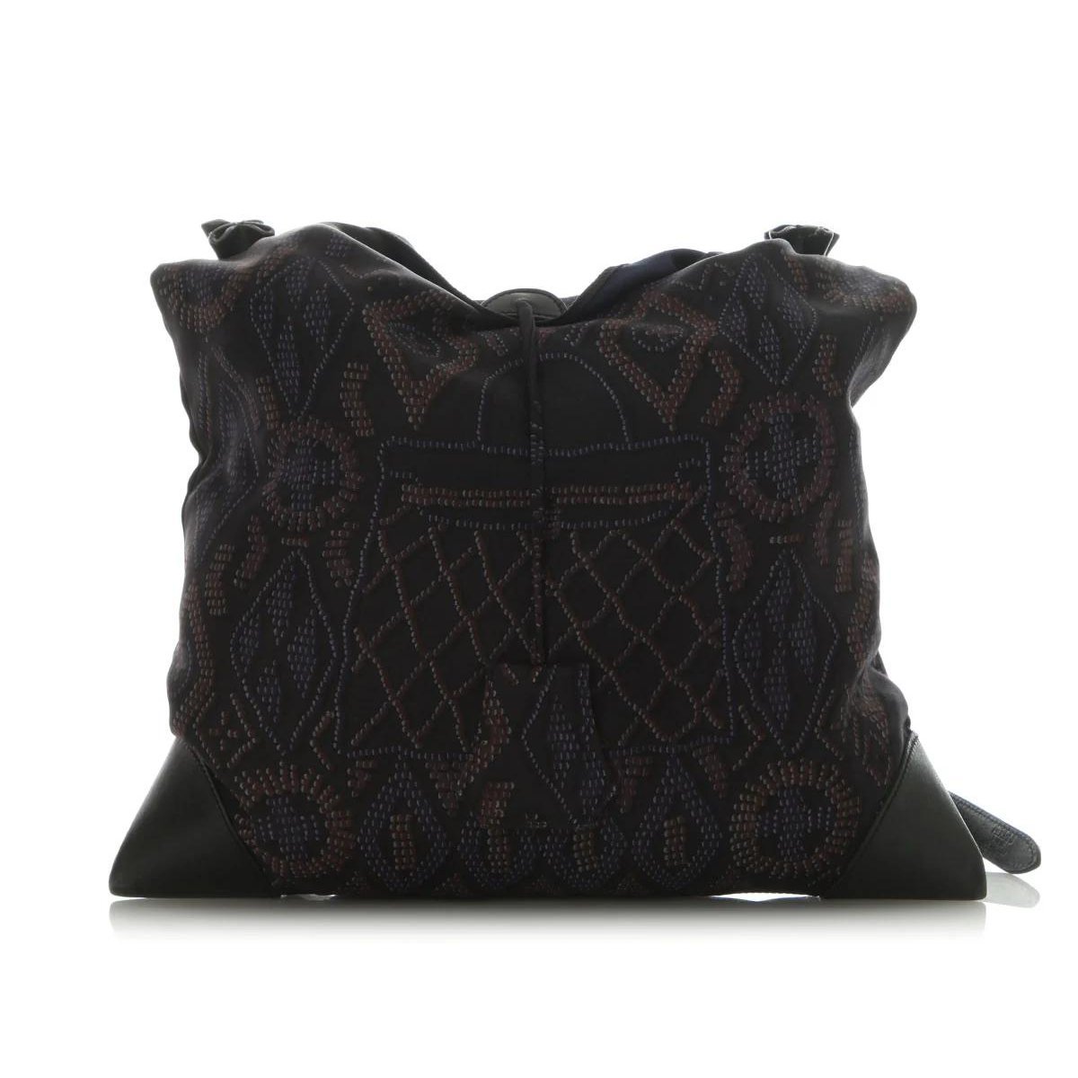 Silk crossbody bag