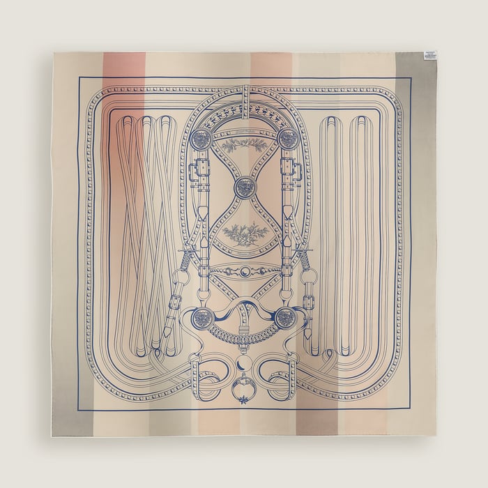 Grand Tralala Double Face Scarf 90