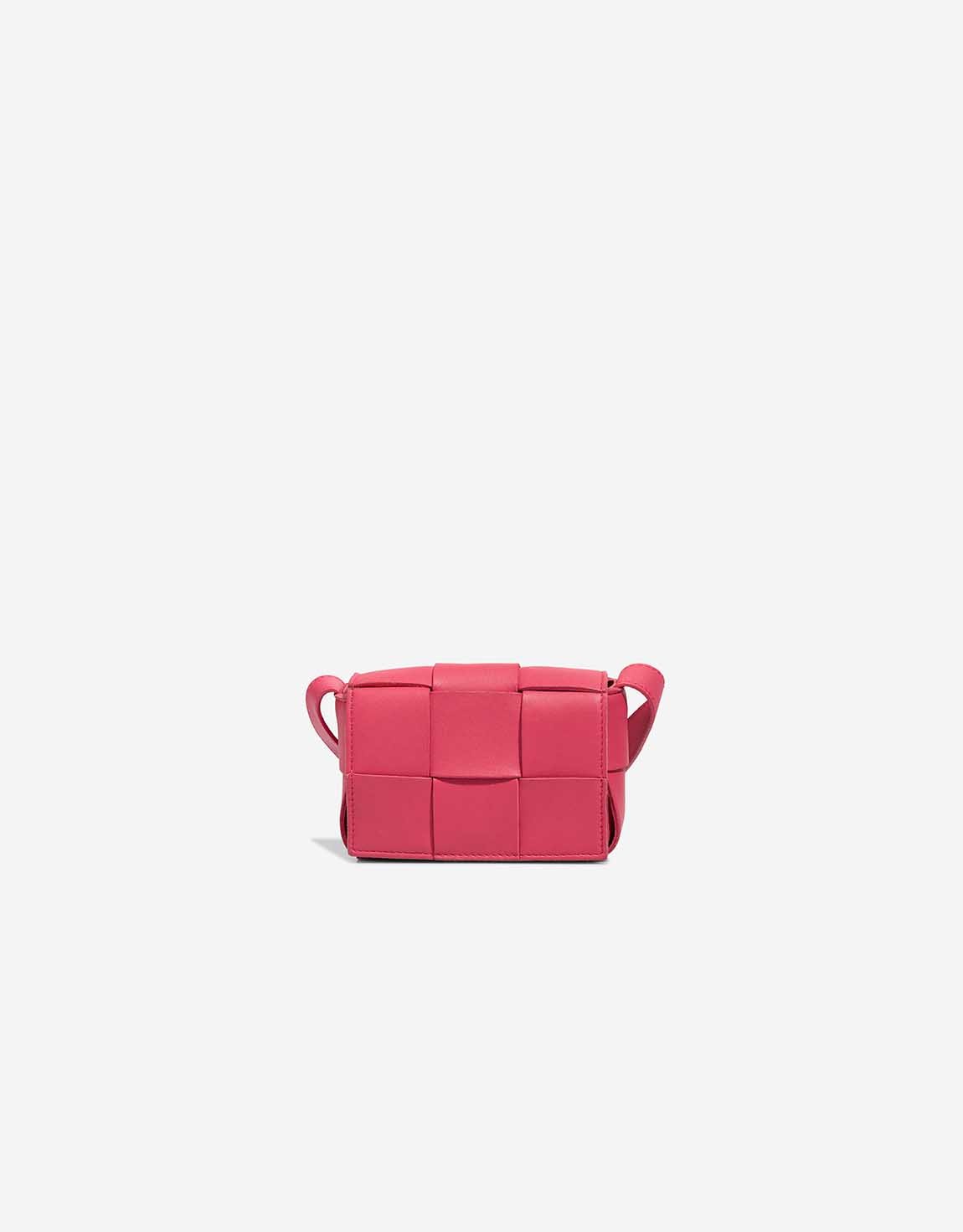Bottega Veneta 
		Cassette Micro Lamb Pink    