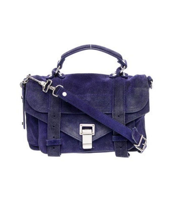 Proenza Schouler Schouler Suede Top Handle Bag