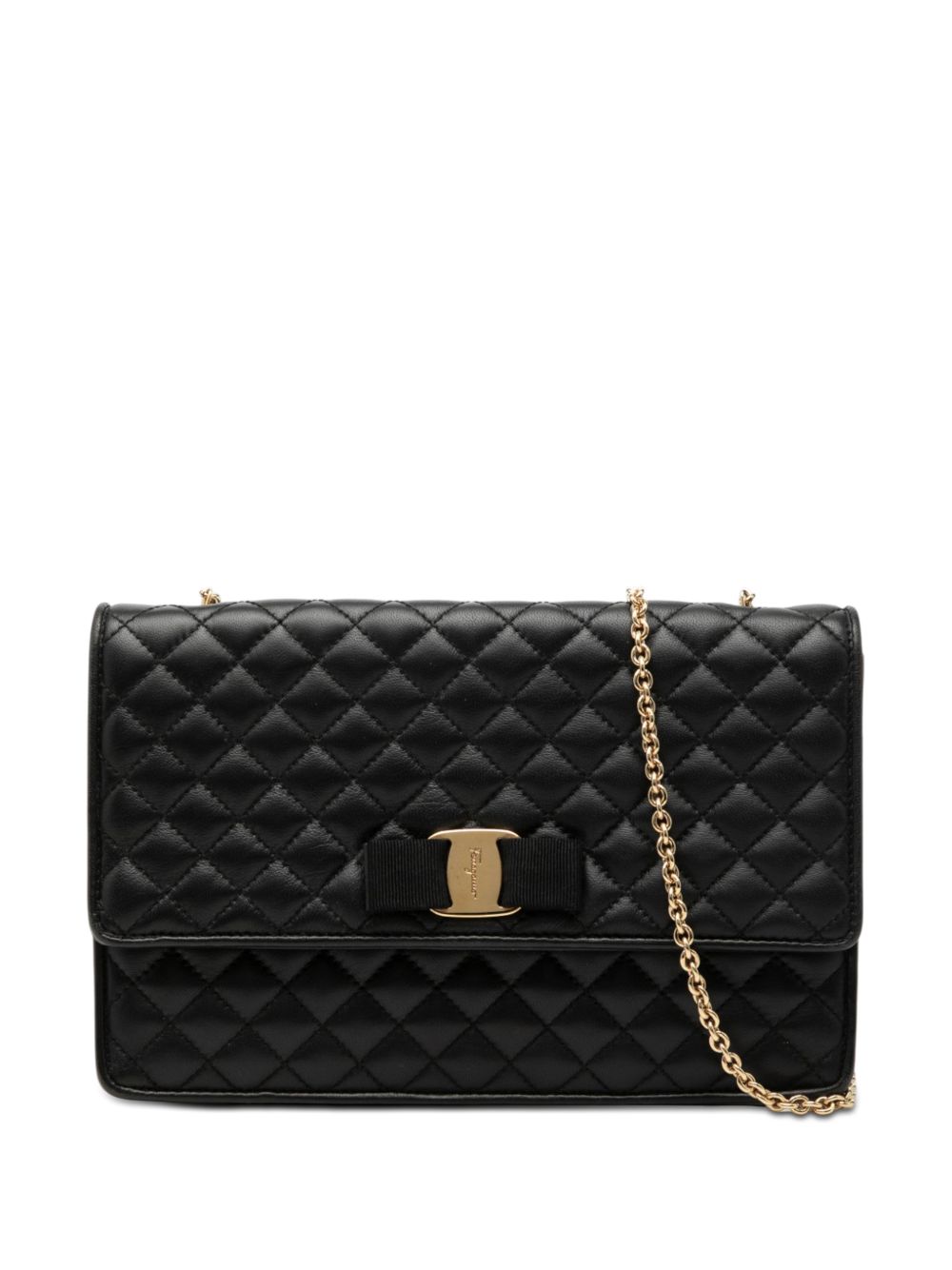 2010-2026 Medium Quilted Leather Vara Ginny Chain crossbody bag
