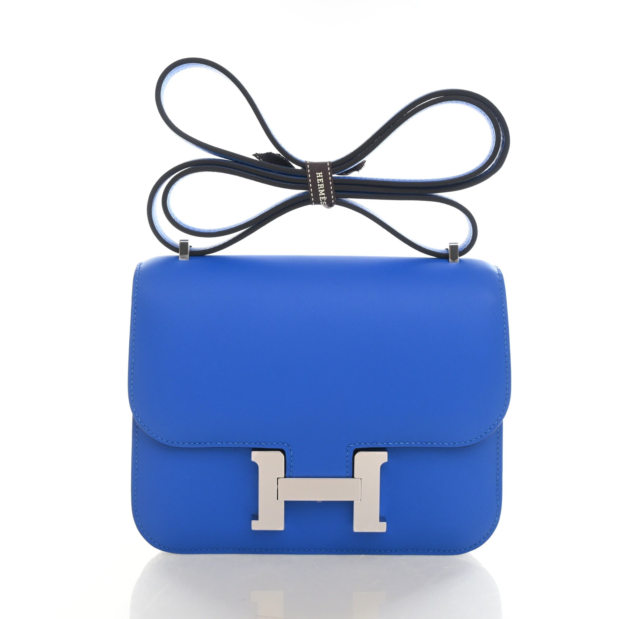 Hermes Bleu Hydra Swift Constance 18