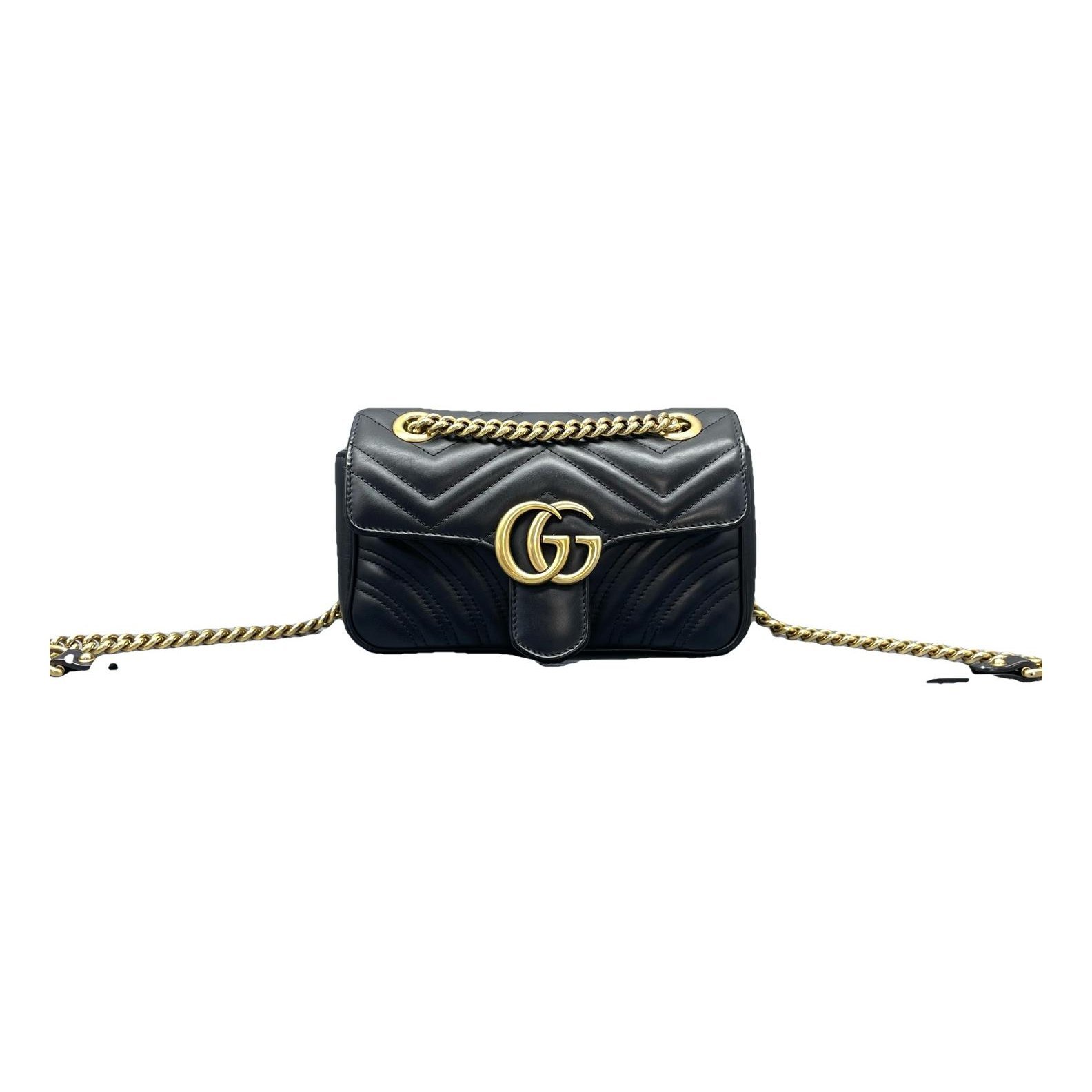 GG Marmont Triple zip leather handbag