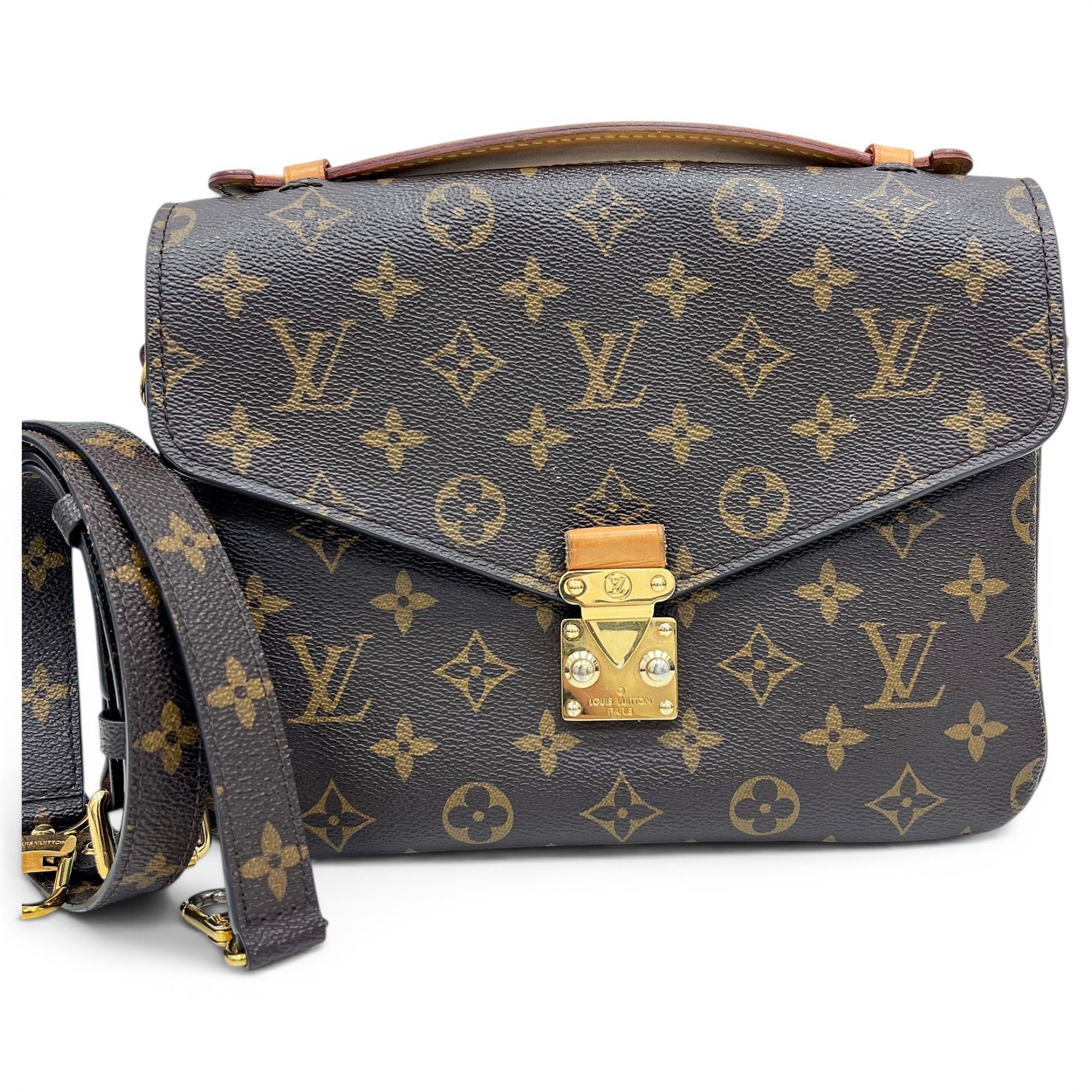 Metis leather crossbody bag