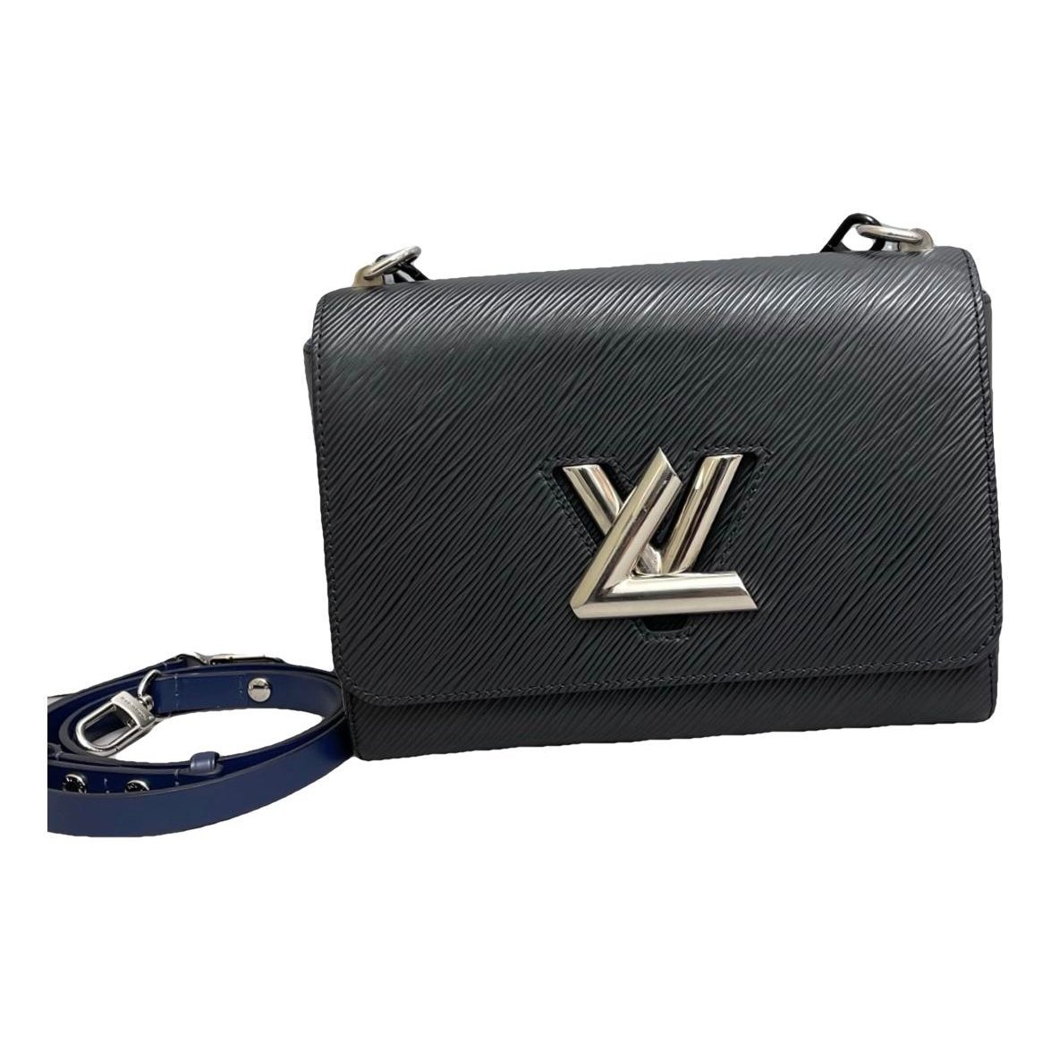 Twist leather handbag