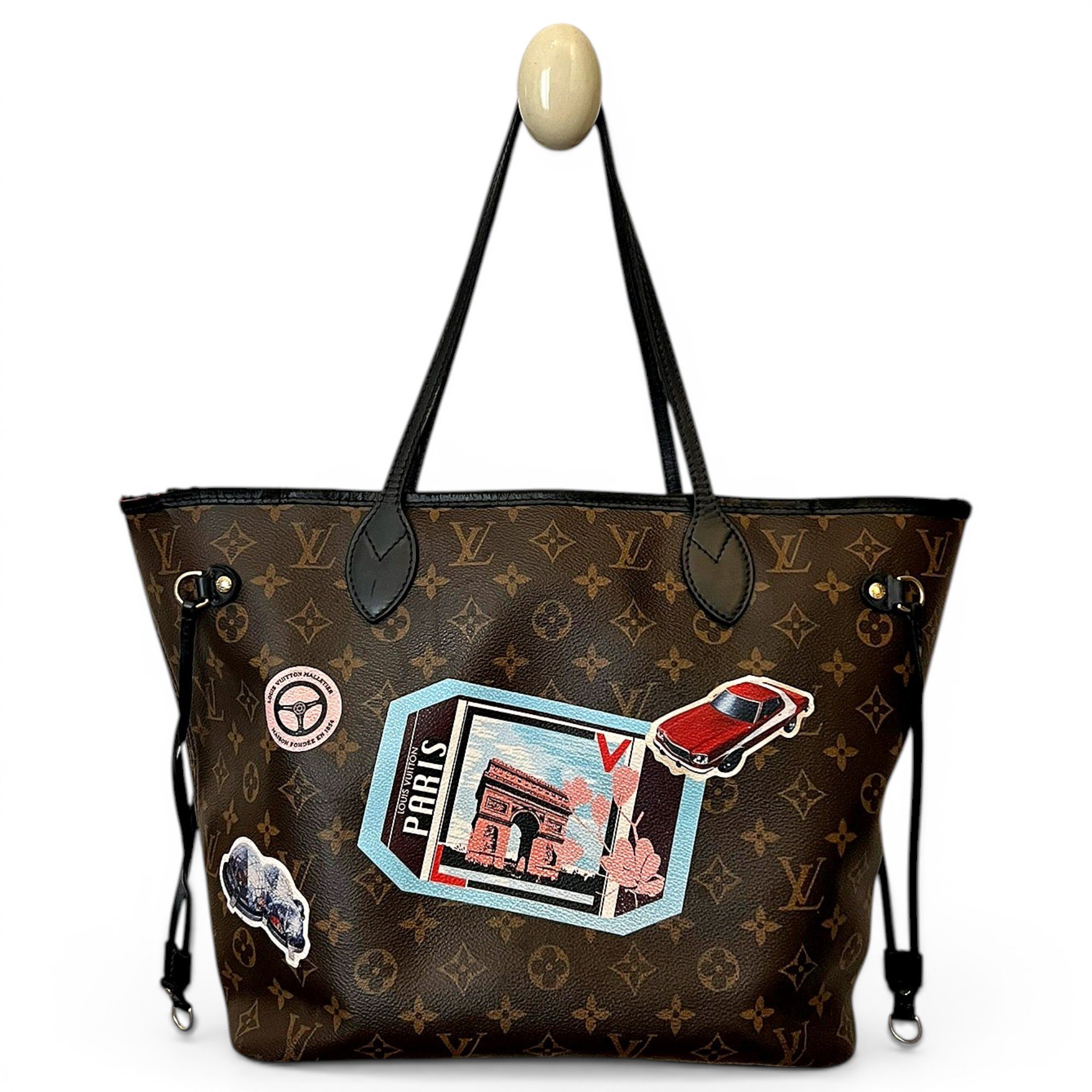 Neverfull leather tote