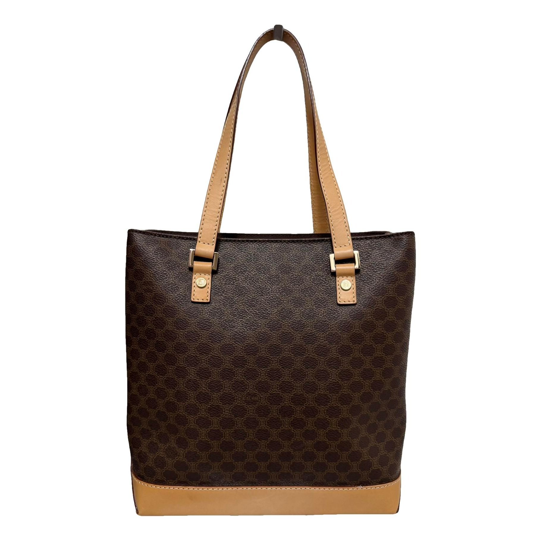 Leather tote