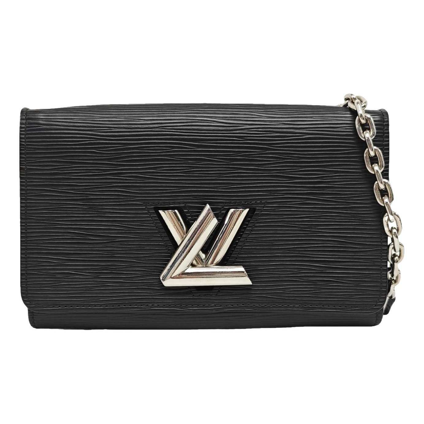 Twist leather handbag