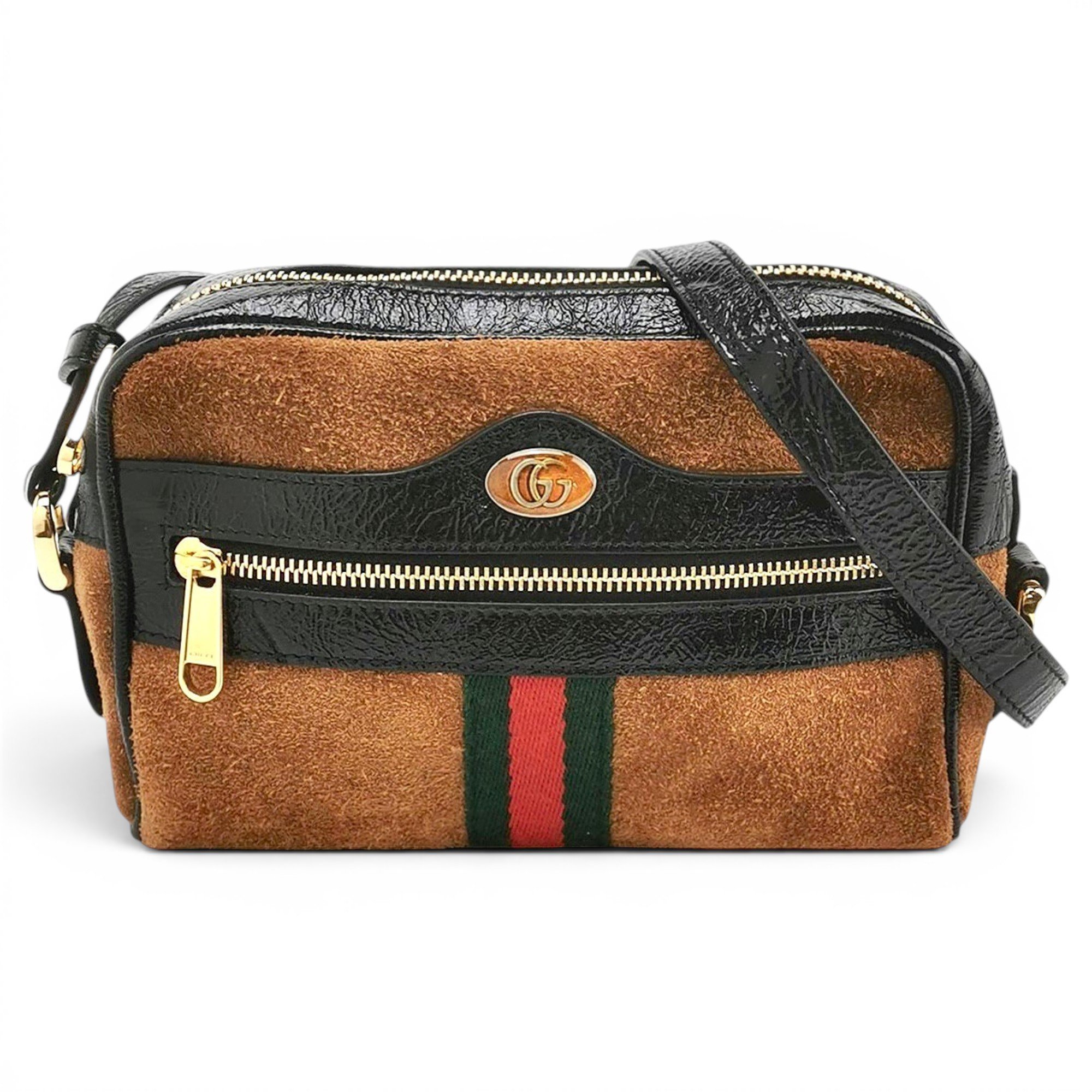 Ophidia leather handbag